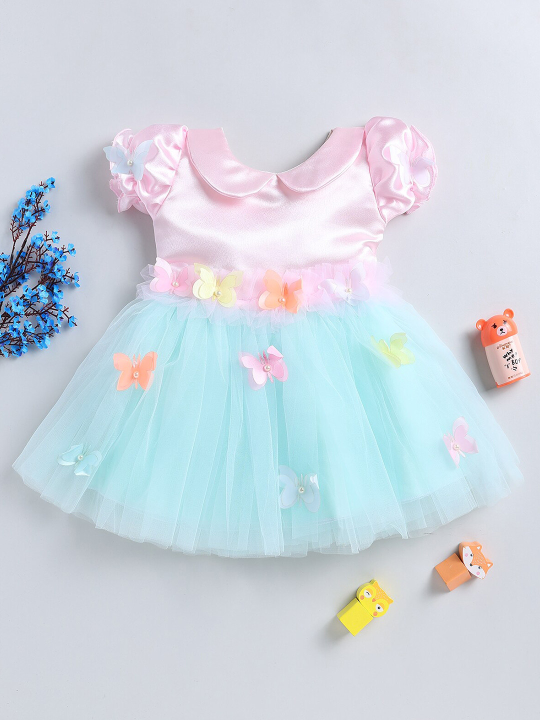 BAESD Girls Embellished Peter Pan Collar Fit & Flare Dress, Pink
BAESD Girls Embellished Peter Pan Collar Fit & Flare Dress, Pink