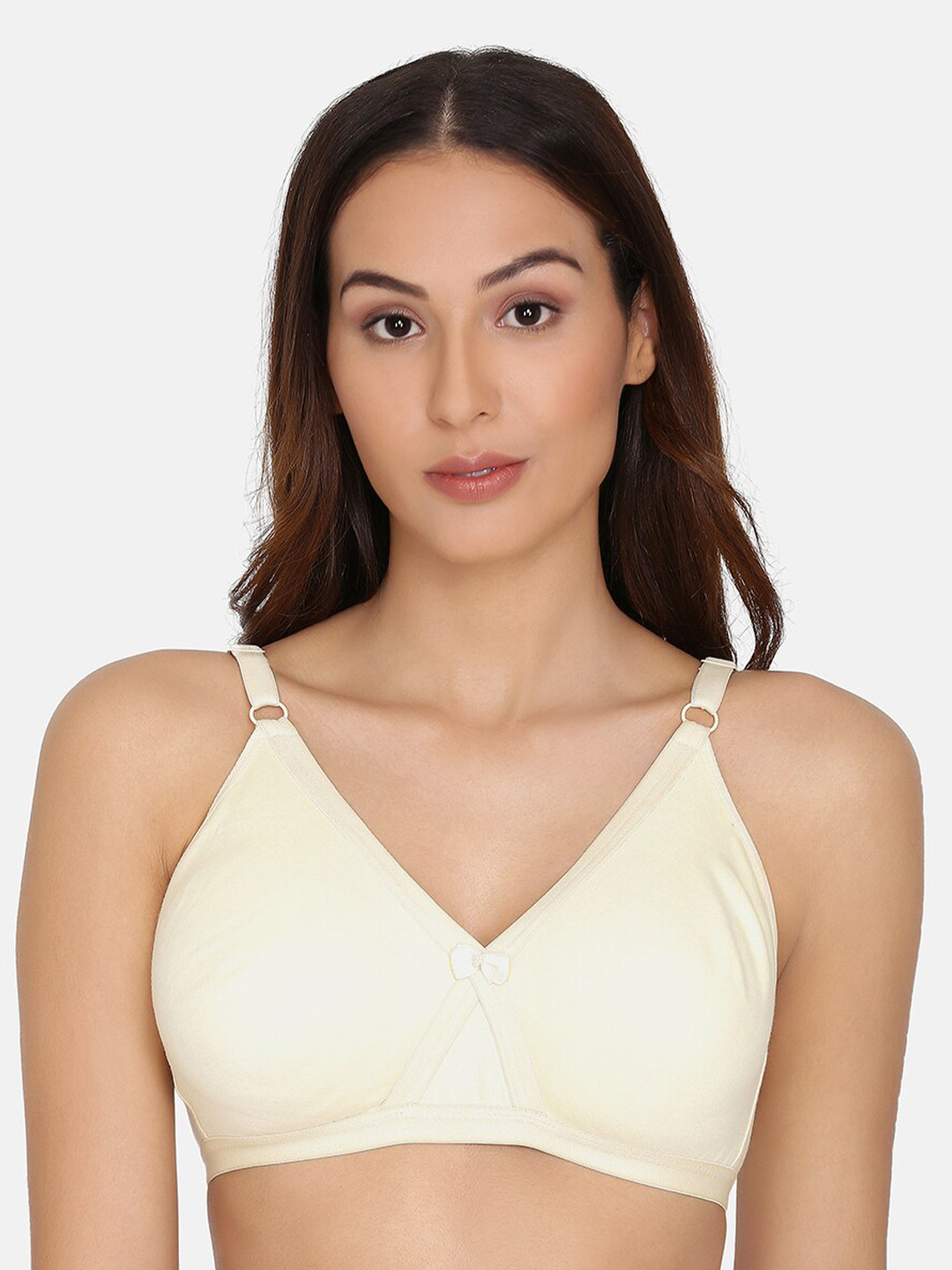 PRETTYBOLD Full Coverage Non Padded Cotton Everyday Bra With All Day Comfort, Off white
PRETTYBOLD Full Coverage Non Padded Cotton Everyday Bra With All Day Comfort, Off white