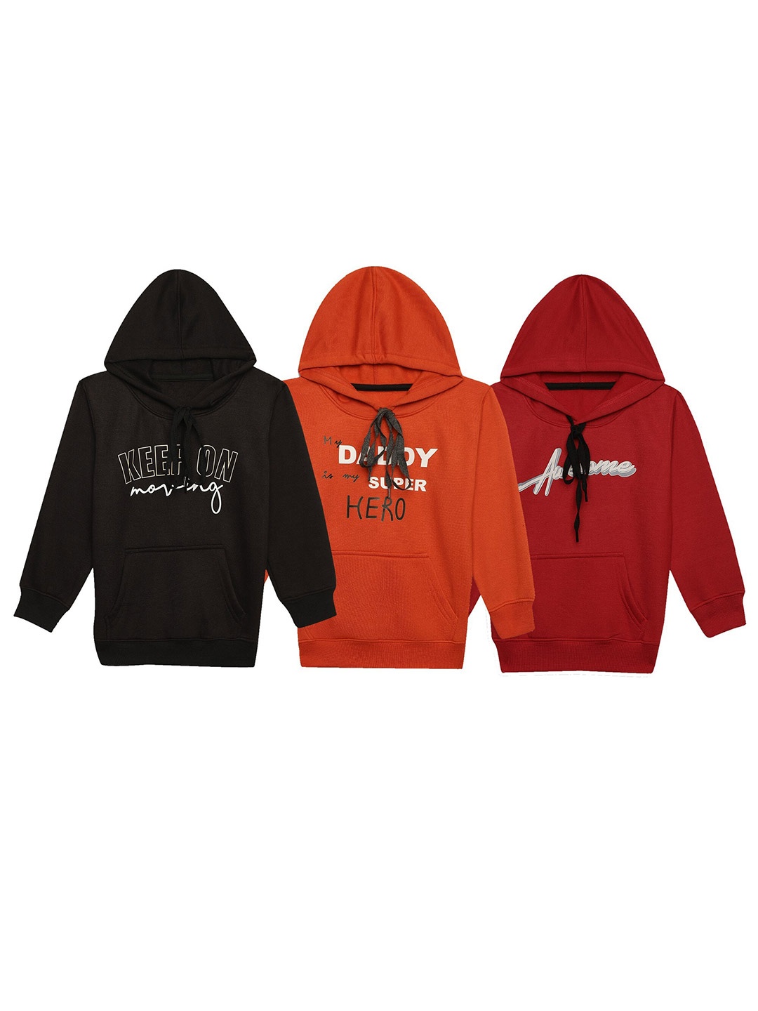 MACK JONNEY Kids Pack Of 3 Typography Printed Hooded Cotton Fleece Pullover Sweatshirts, Orange
MACK JONNEY Kids Pack Of 3 Typography Printed Hooded Cotton Fleece Pullover Sweatshirts, Orange