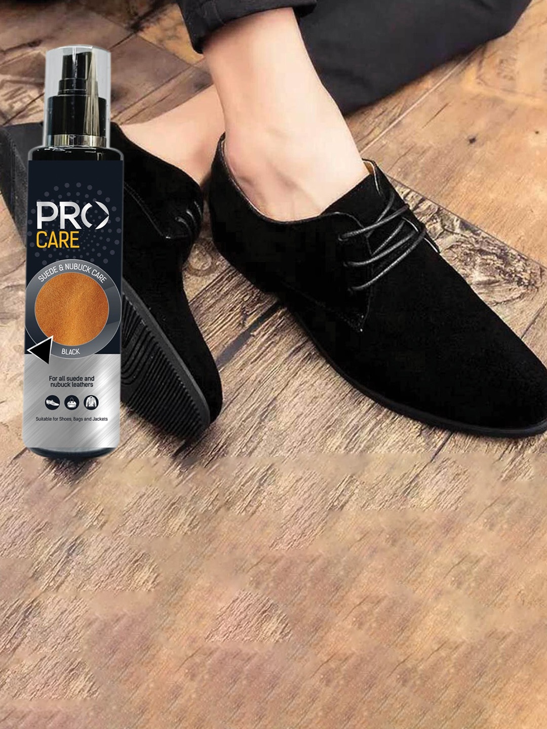 PRO Suede Renovator Shoe Care, Black