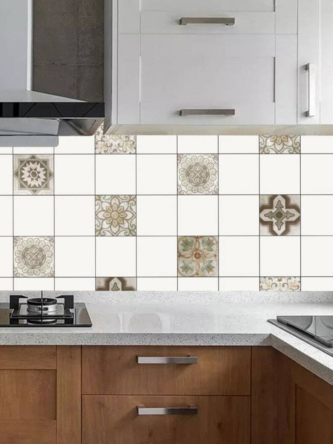 Jaamso Royals White & Brown Kitchen Self Adhesive Decorative Floor Sticker Wallpaper
Jaamso Royals White & Brown Kitchen Self Adhesive Decorative Floor Sticker Wallpaper