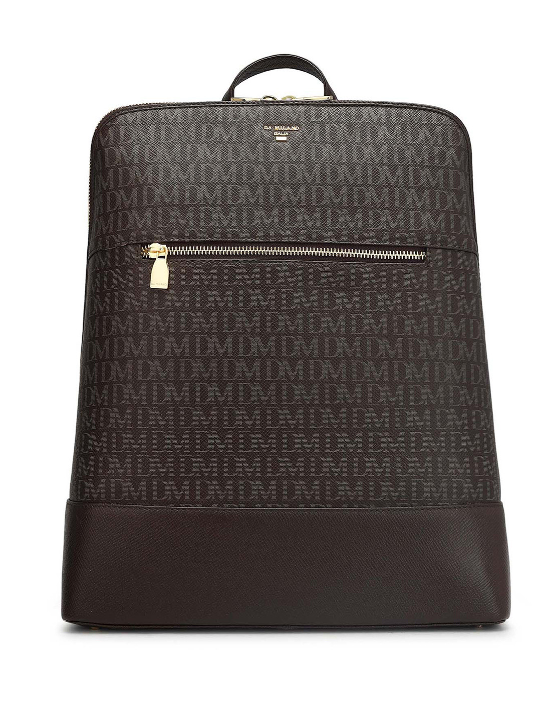 Da Milano Textured Leather Backpack, Brown 
Da Milano Textured Leather Backpack, Brown