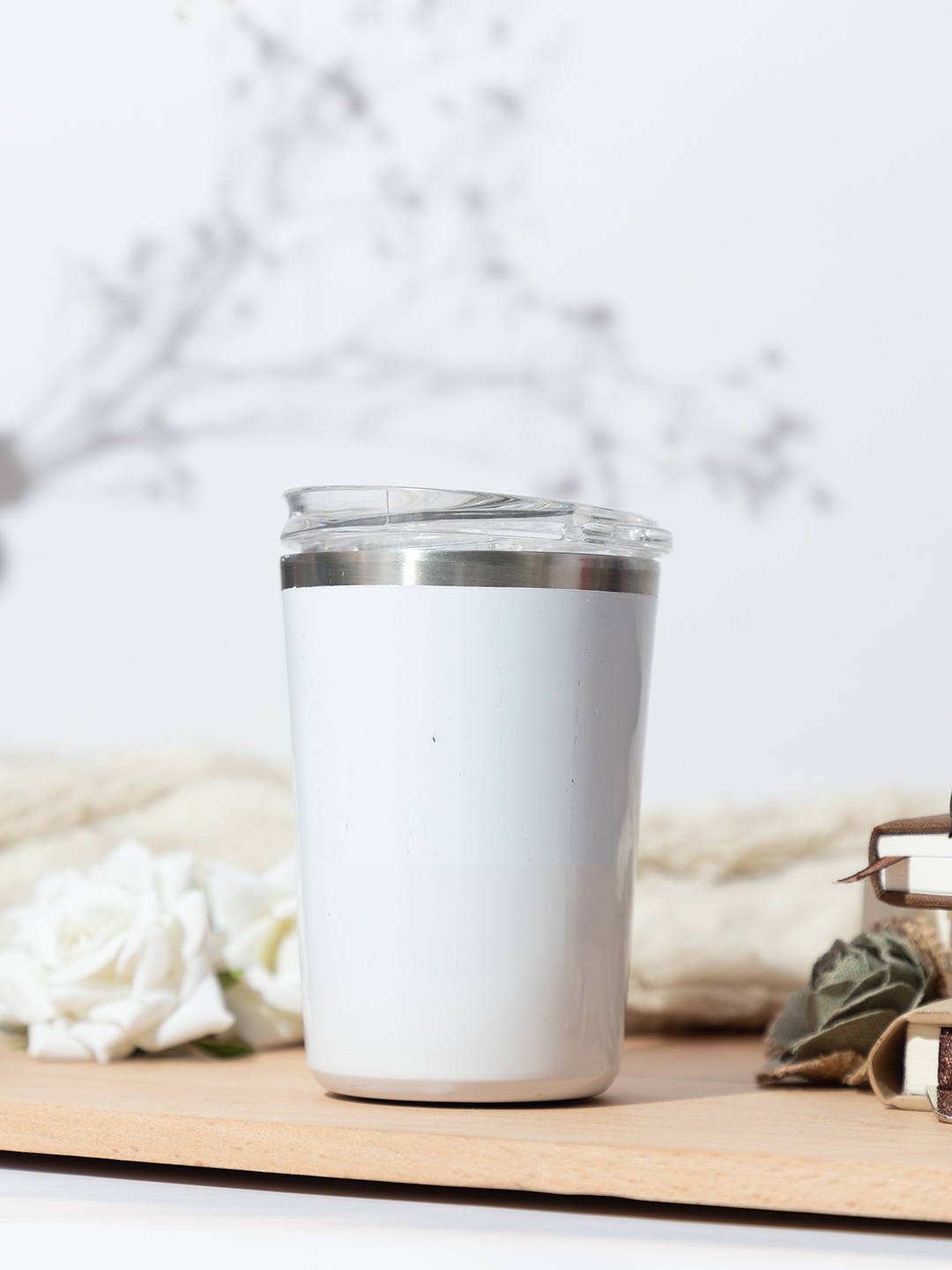 1219 Avenue White 2 Pcs Stainless Steel Solid Double Wall Vacuum Coffee Tumbler- 320 ml
1219 Avenue White 2 Pcs Stainless Steel Solid Double Wall Vacuum Coffee Tumbler- 320 ml