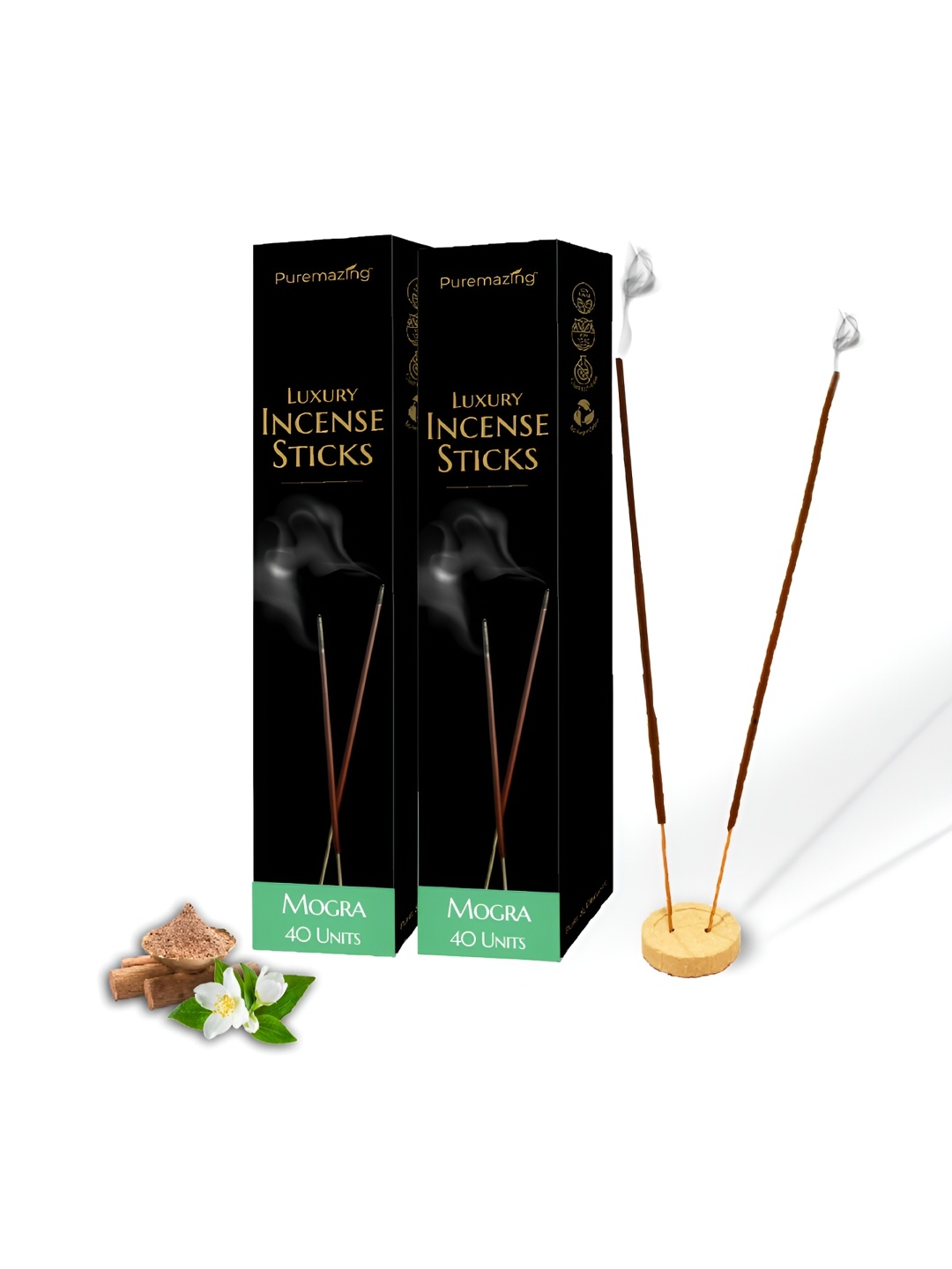 Imvelo Green your hygiene Puremazing 2 Pieces Brown Mogra Natural Incense Sticks
Imvelo Green your hygiene Puremazing 2 Pieces Brown Mogra Natural Incense Sticks
