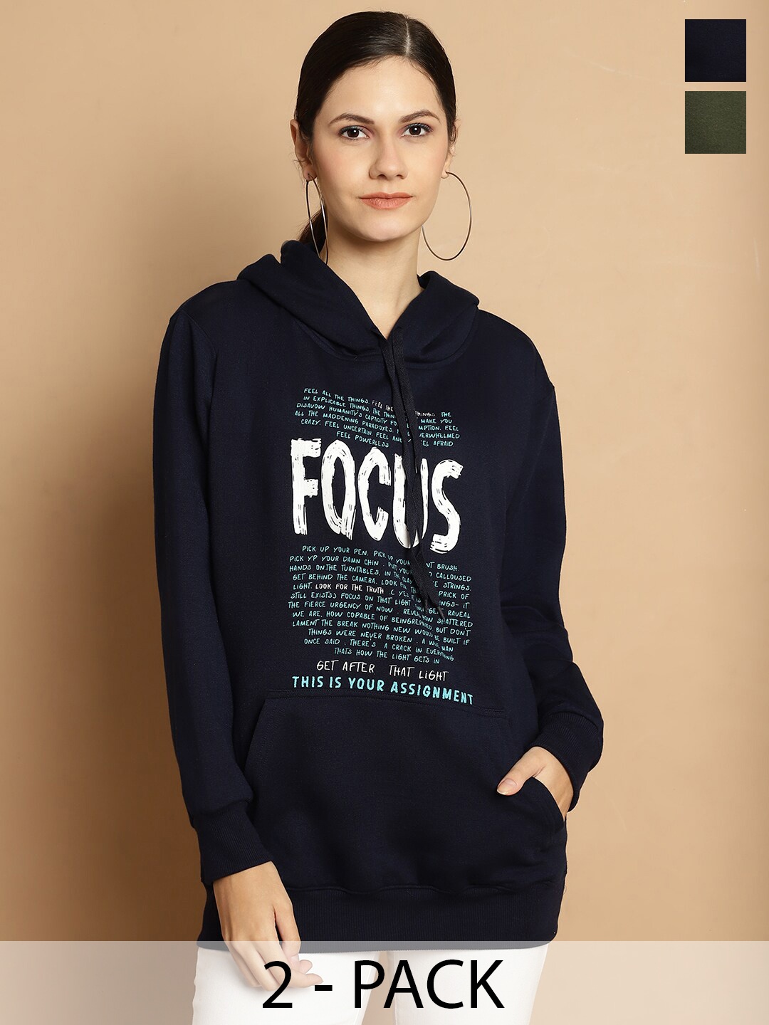 MACK JONNEY Pack Of 2 Printed Hooded Fleece Longline Pullover Sweatshirt, Navy blue
MACK JONNEY Pack Of 2 Printed Hooded Fleece Longline Pullover Sweatshirt, Navy blue