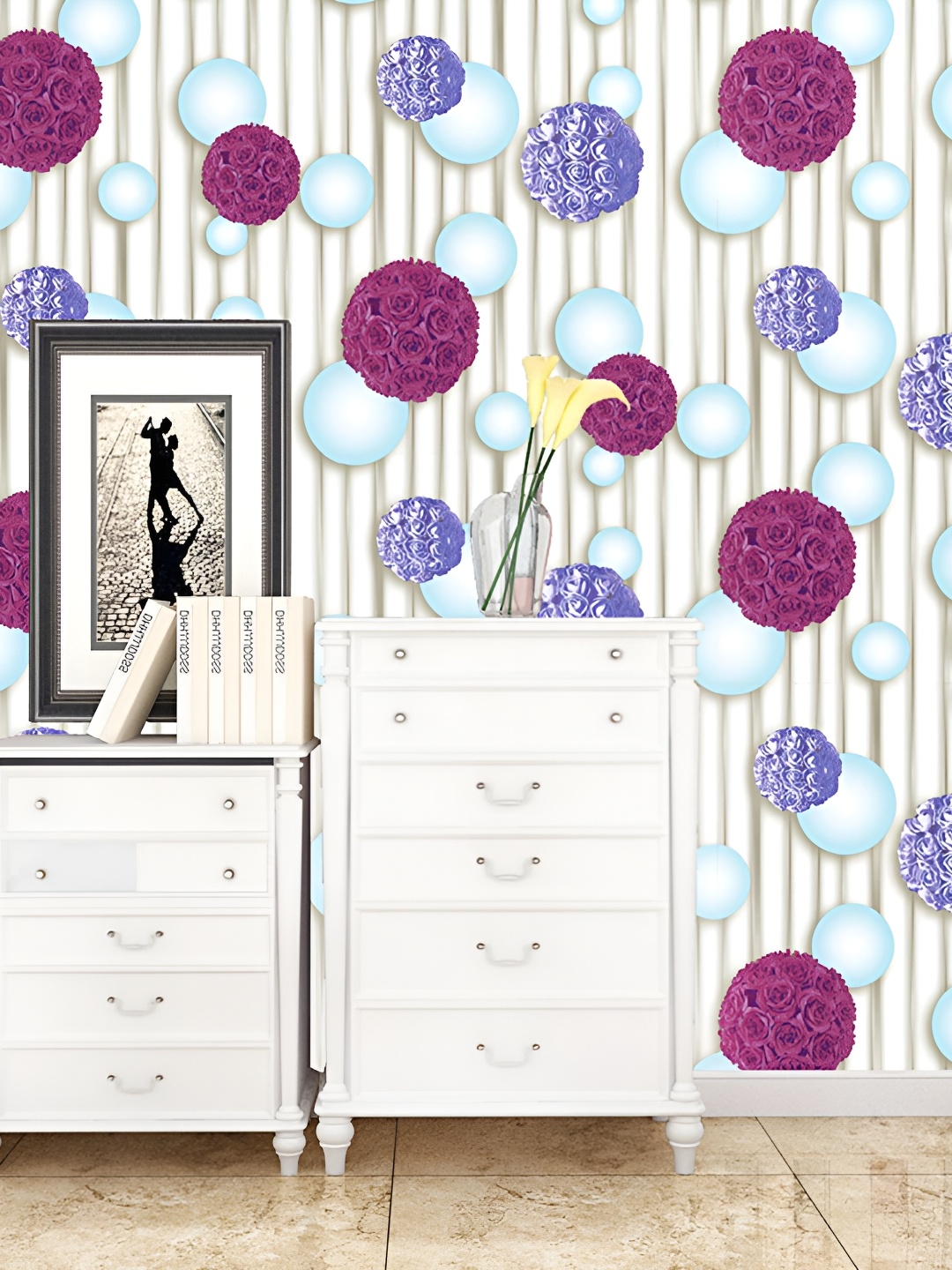 Oren Empower Pink & Blue 3D Effect Style Multishaded Floral Collection Wallpaper Stickers
Oren Empower Pink & Blue 3D Effect Style Multishaded Floral Collection Wallpaper Stickers