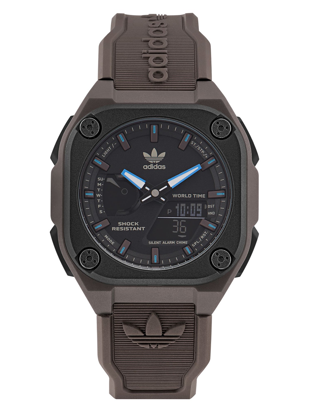 ADIDAS Originals Unisex Street City Tech Analogue & Digital Chronograph Watch AOST225462I, Black
ADIDAS Originals Unisex Street City Tech Analogue & Digital Chronograph Watch AOST225462I, Black