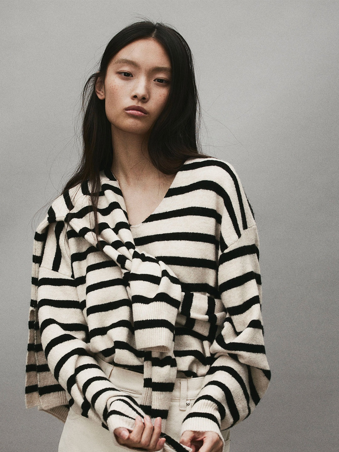 H&M Oversized Jumper, Beige