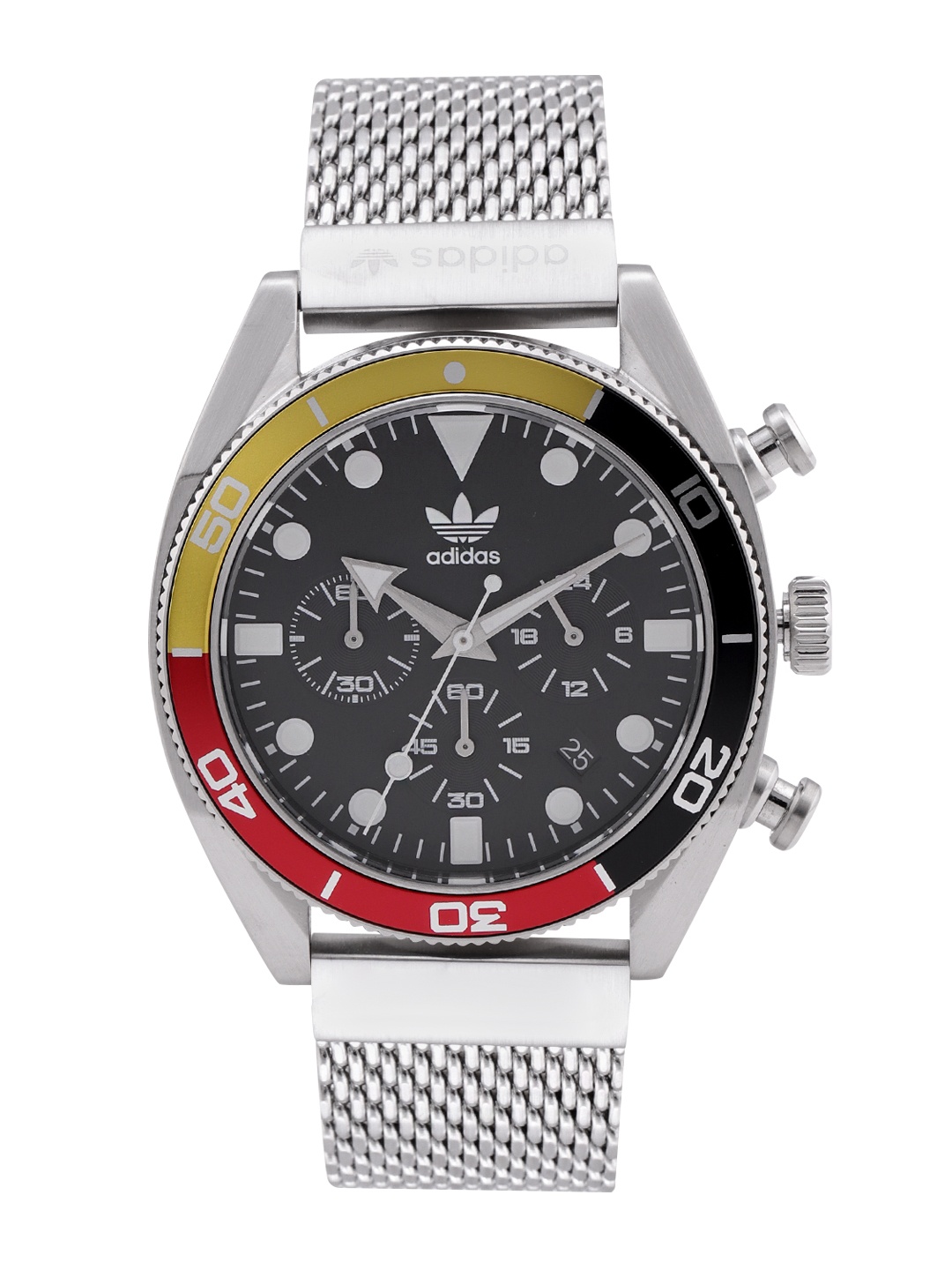 ADIDAS Originals Unisex Bracelet Style Straps Analogue Chronograph Watch AOFH225012I, Black
ADIDAS Originals Unisex Bracelet Style Straps Analogue Chronograph Watch AOFH225012I, Black