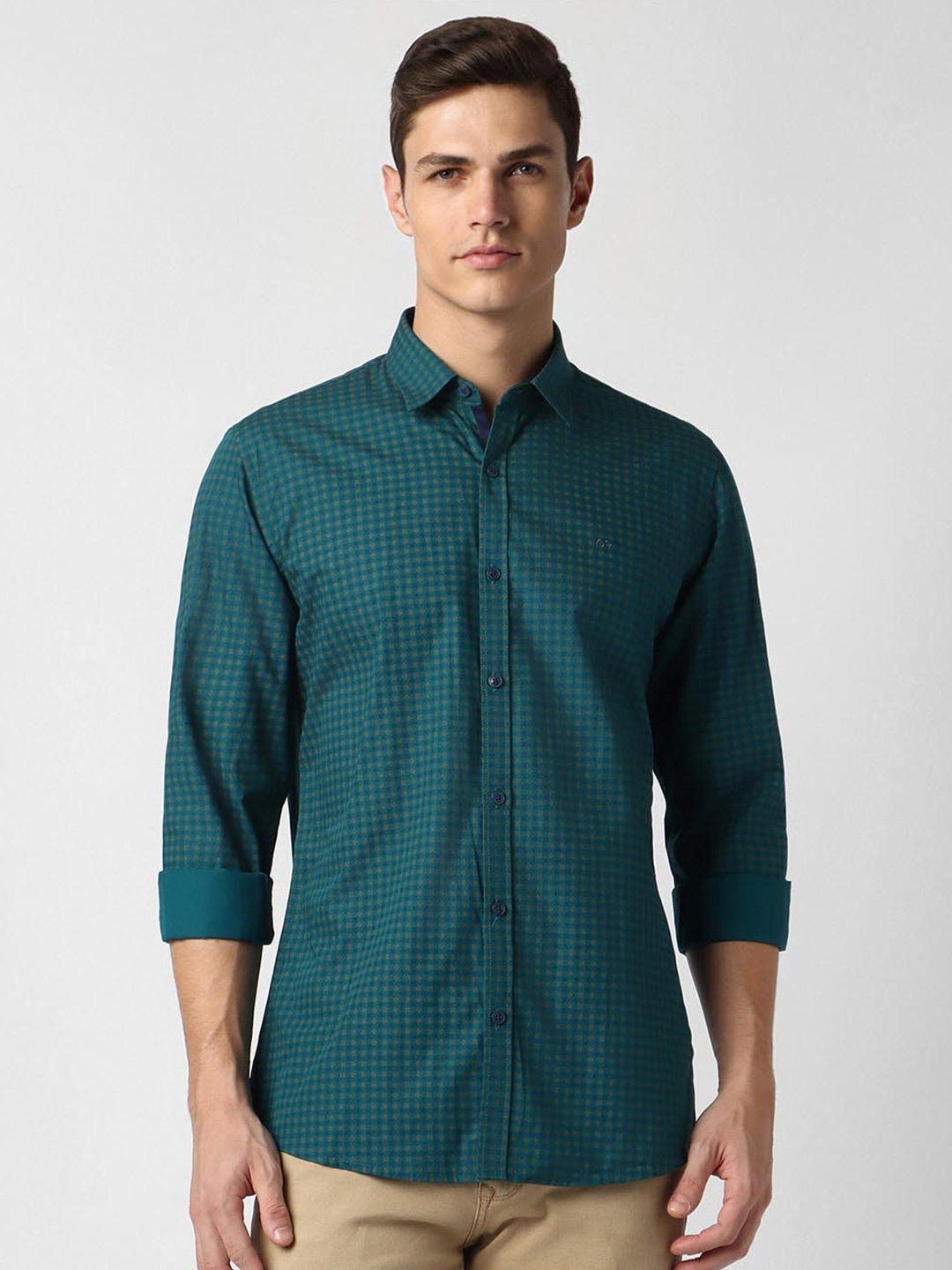 Peter England Casuals Slim Fit Micro Ditsy Printed Pure Cotton Casual Shirt, Green
Peter England Casuals Slim Fit Micro Ditsy Printed Pure Cotton Casual Shirt, Green