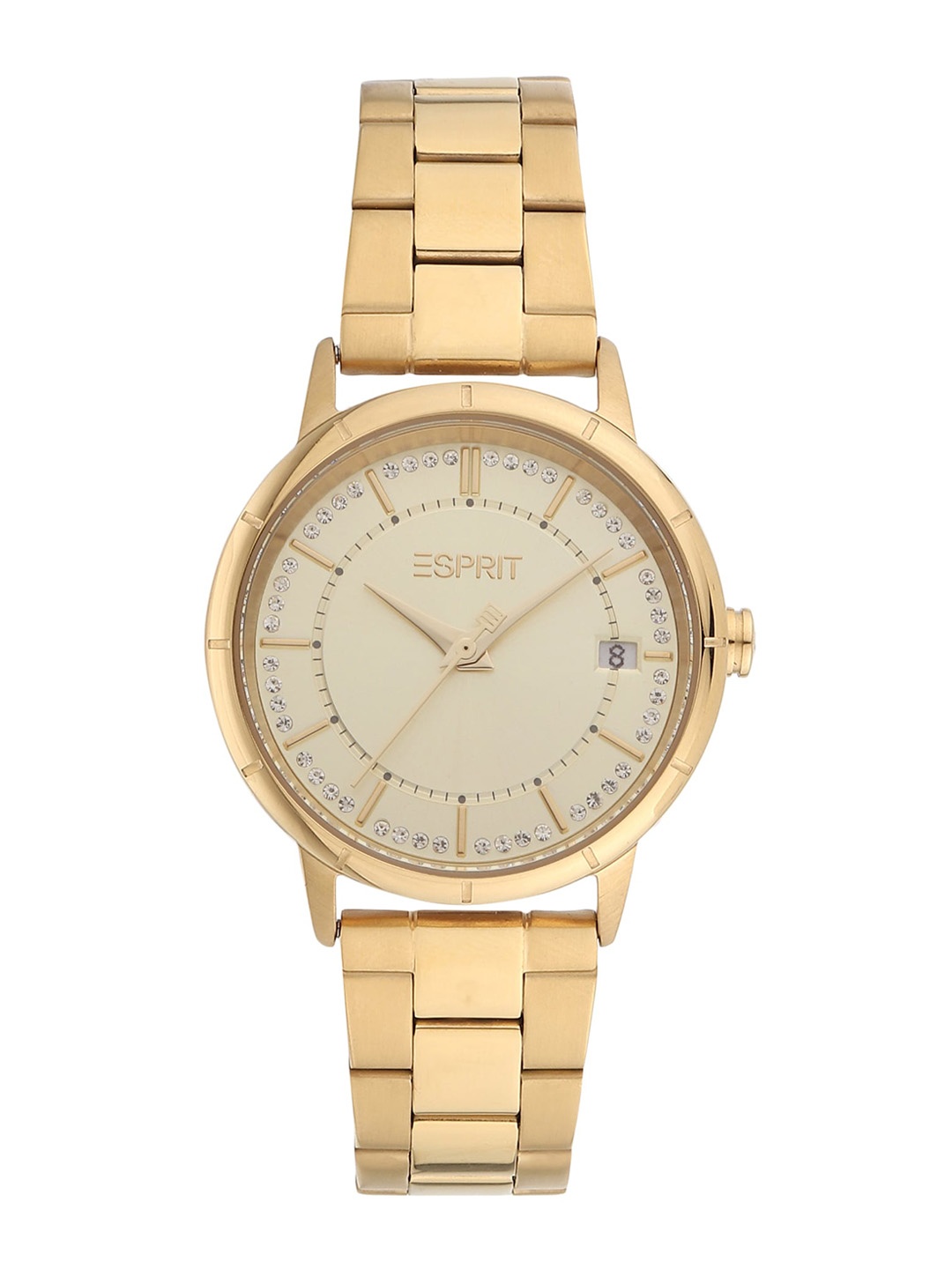 ESPRIT Women Stainless Steel Straps Bracelet Style Analogue Watch ES1L181M2065, Gold
ESPRIT Women Stainless Steel Straps Bracelet Style Analogue Watch ES1L181M2065, Gold