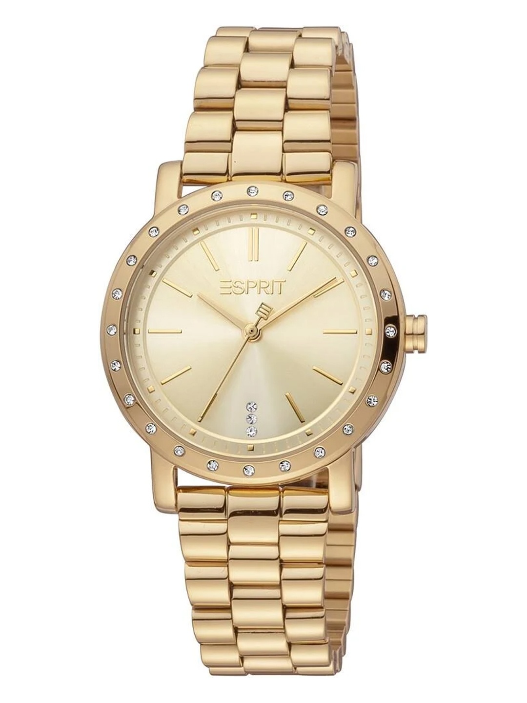 ESPRIT Women Embellished Dial & Stainless Steel Straps Analogue Watch ES1L298M0065, Gold
ESPRIT Women Embellished Dial & Stainless Steel Straps Analogue Watch ES1L298M0065, Gold