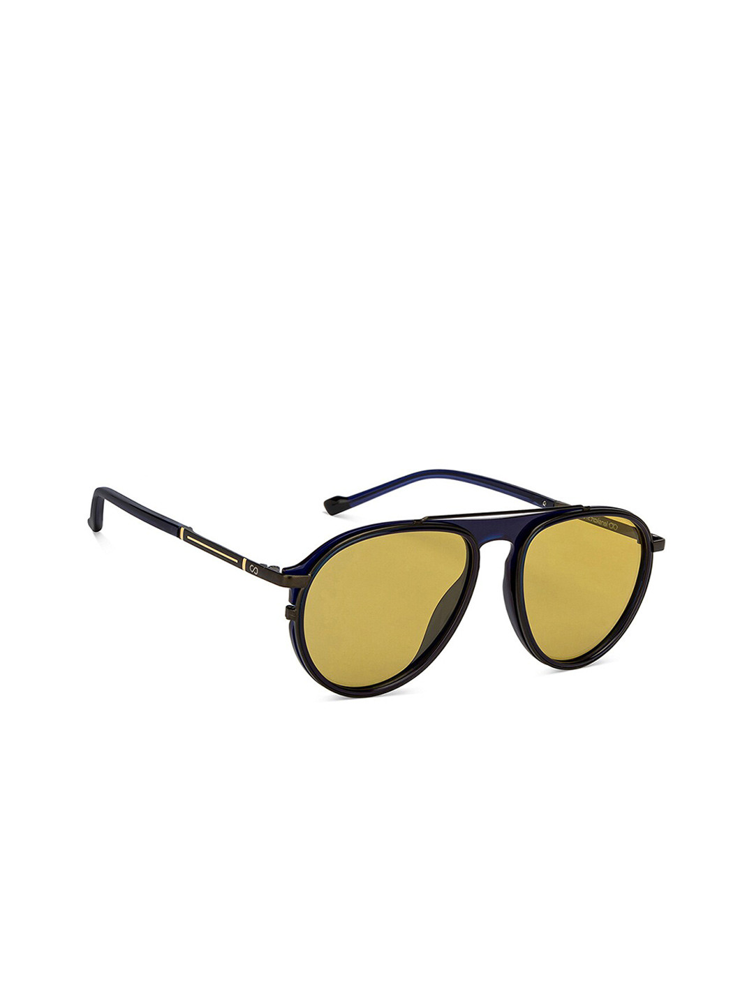 Lenskart Studio Unisex Aviator Sunglasses with Polarised and UV Protected Lens 205472, Yellow
Lenskart Studio Unisex Aviator Sunglasses with Polarised and UV Protected Lens 205472, Yellow