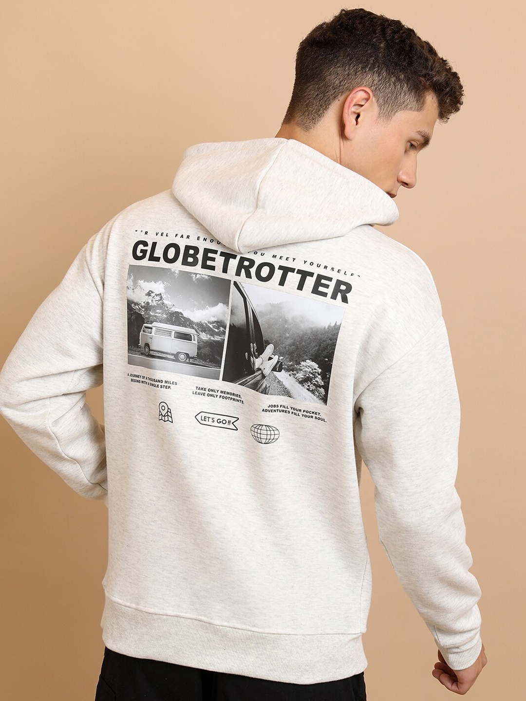 HIGHLANDER Graphic Printed Hooded Relaxed Fit Drop Shoulder Sleeves Pullover Sweatshirt, Grey
HIGHLANDER Graphic Printed Hooded Relaxed Fit Drop Shoulder Sleeves Pullover Sweatshirt, Grey