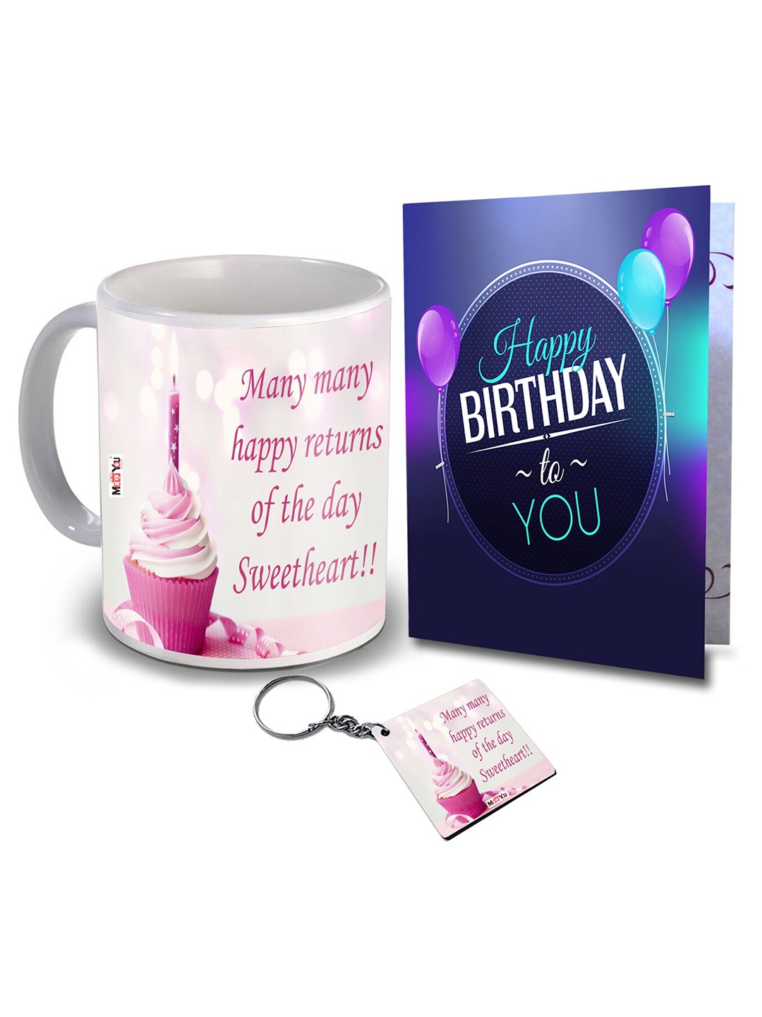 ME & YOU Pink & White Printed Ceramic Glossy Coffee Mug & Card & Keychain Home Gift Sets
ME & YOU Pink & White Printed Ceramic Glossy Coffee Mug & Card & Keychain Home Gift Sets