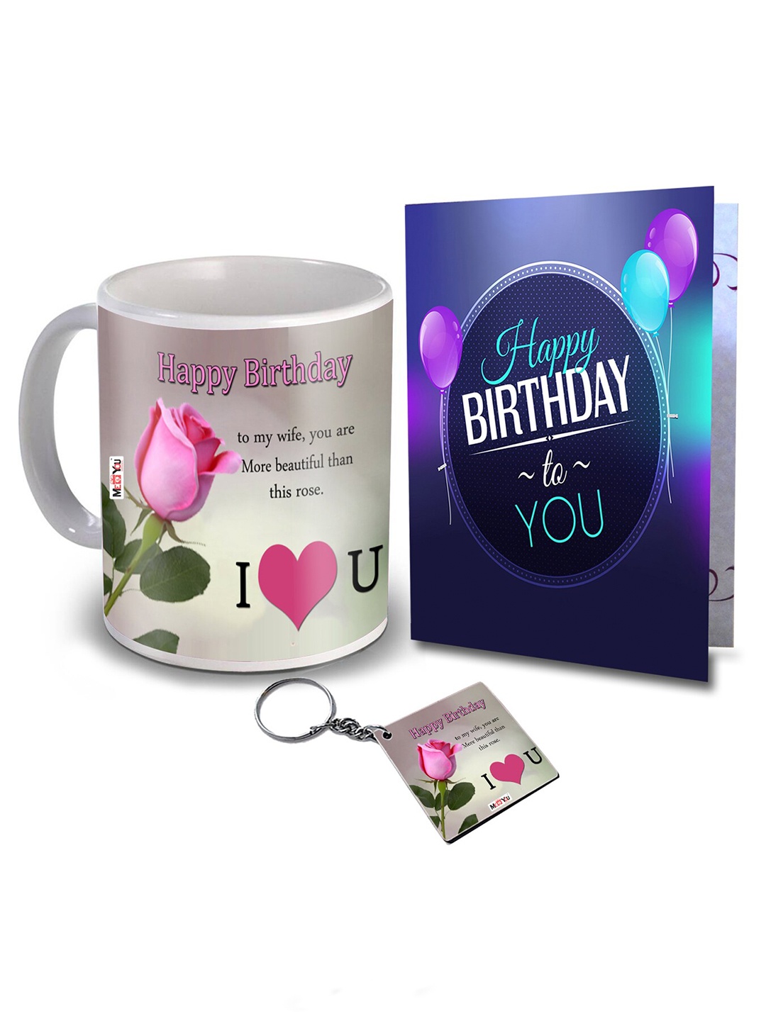 ME & YOU Grey 3pcs Coffee Mug Birthday Greeting Card & Keychain Home Gift Set 325 ml
ME & YOU Grey 3pcs Coffee Mug Birthday Greeting Card & Keychain Home Gift Set 325 ml