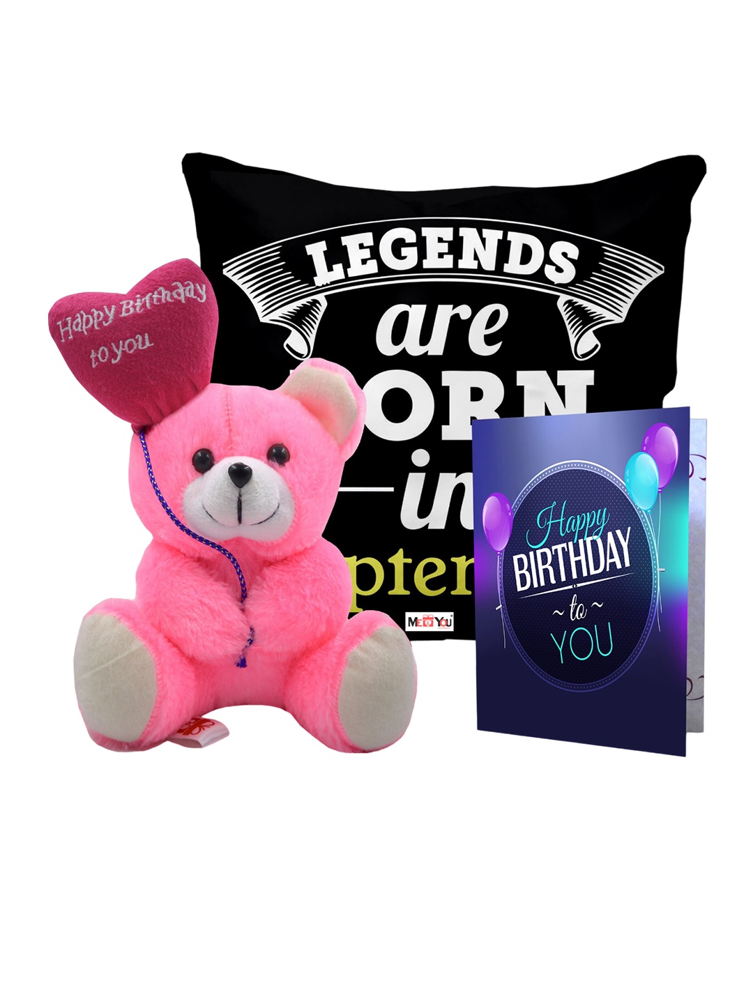 ME & YOU Black 3pcs Printed Cushion with Teddy & Greeting Card Happy Birthday Gift Set
ME & YOU Black 3pcs Printed Cushion with Teddy & Greeting Card Happy Birthday Gift Set