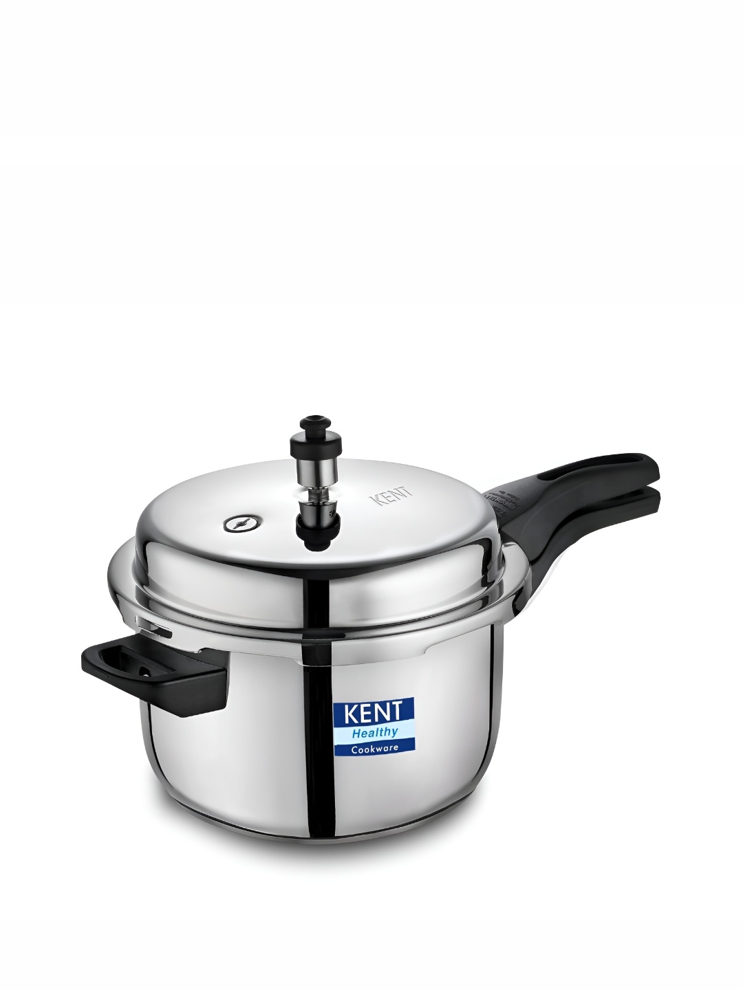 KENT SS Outer Lid Heavy Encapsulated Bottom Induction Friendly Pressure Cooker- 5L, Silver
KENT SS Outer Lid Heavy Encapsulated Bottom Induction Friendly Pressure Cooker- 5L, Silver