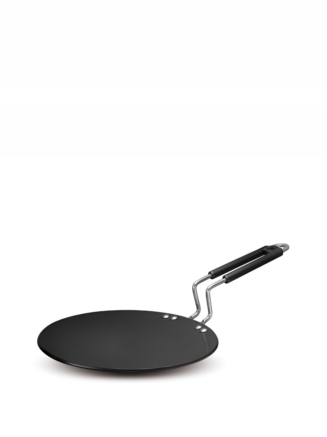 KENT Induction-Friendly Hard-Anodised Non-Reactive 28CM Roti Tawa with 4.88mm Thick Base, Black
KENT Induction-Friendly Hard-Anodised Non-Reactive 28CM Roti Tawa with 4.88mm Thick Base, Black