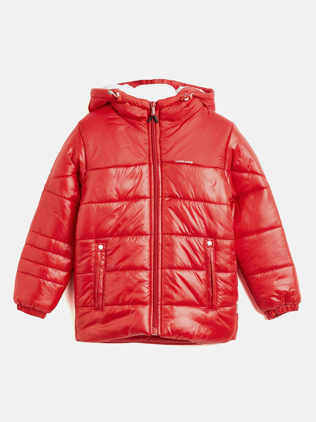 Okane Boys Hooded Lightweight Nylon Padded Jacket, Red
Okane Boys Hooded Lightweight Nylon Padded Jacket, Red