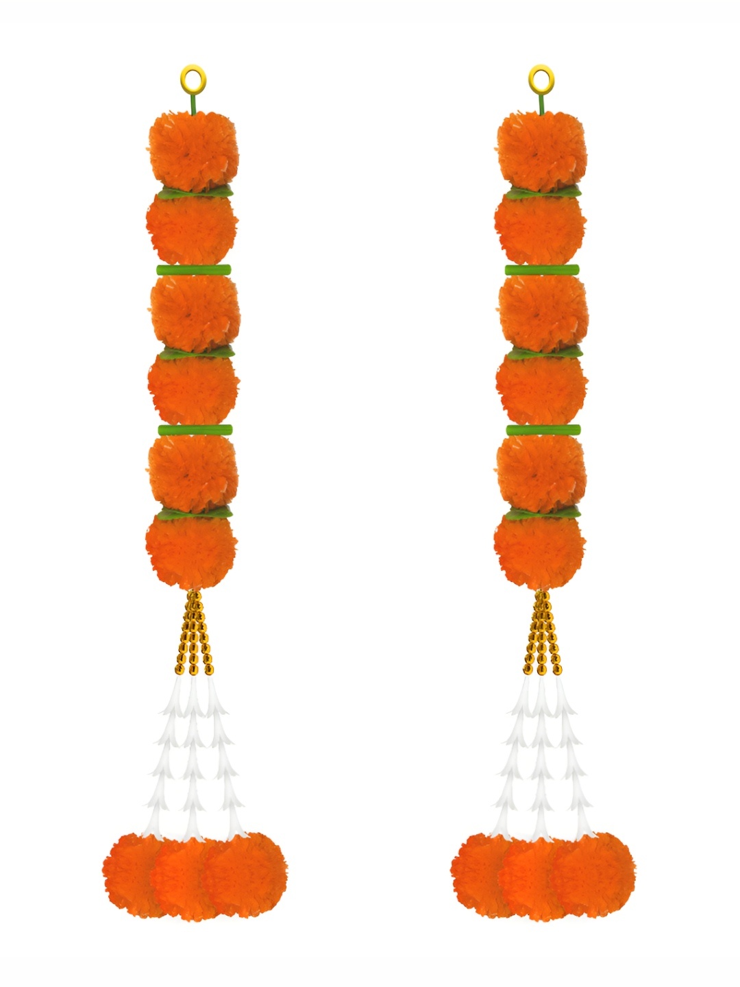 iHandikart Orange 2 Pieces Hanging Marigold With Rajnigandha Garland Artificial Flower
iHandikart Orange 2 Pieces Hanging Marigold With Rajnigandha Garland Artificial Flower