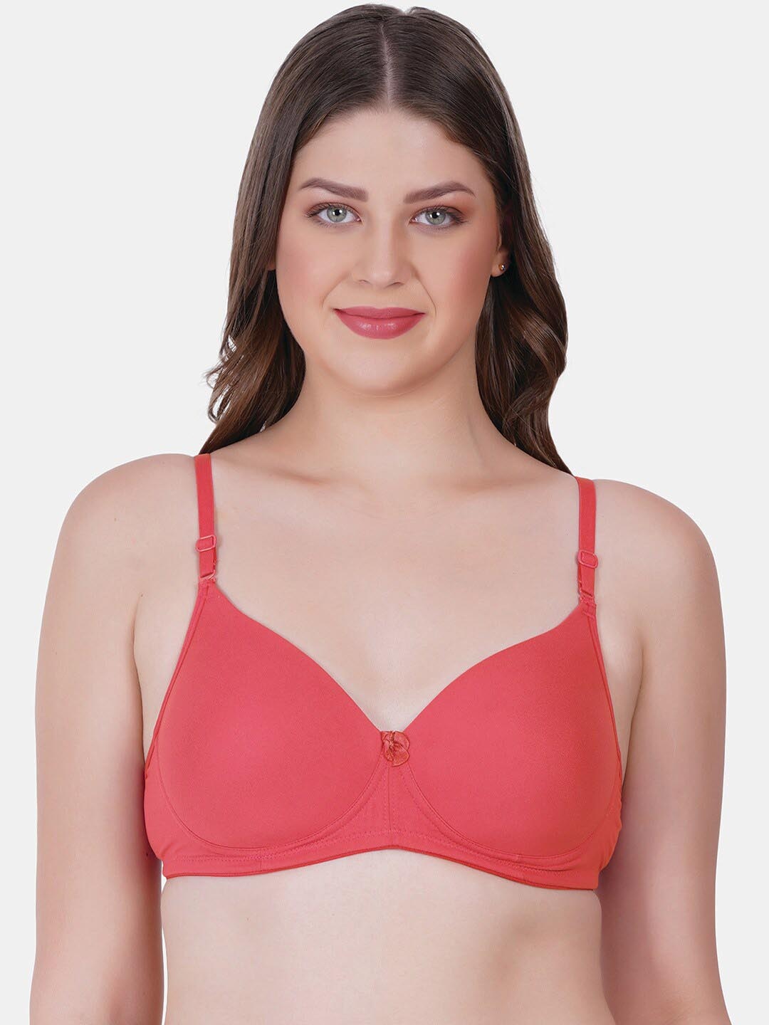 Reveira Lightly Padded Medium Coverage Dry Fit All Day Comfort Seamless Push-Up Bra, Rose
Reveira Lightly Padded Medium Coverage Dry Fit All Day Comfort Seamless Push-Up Bra, Rose