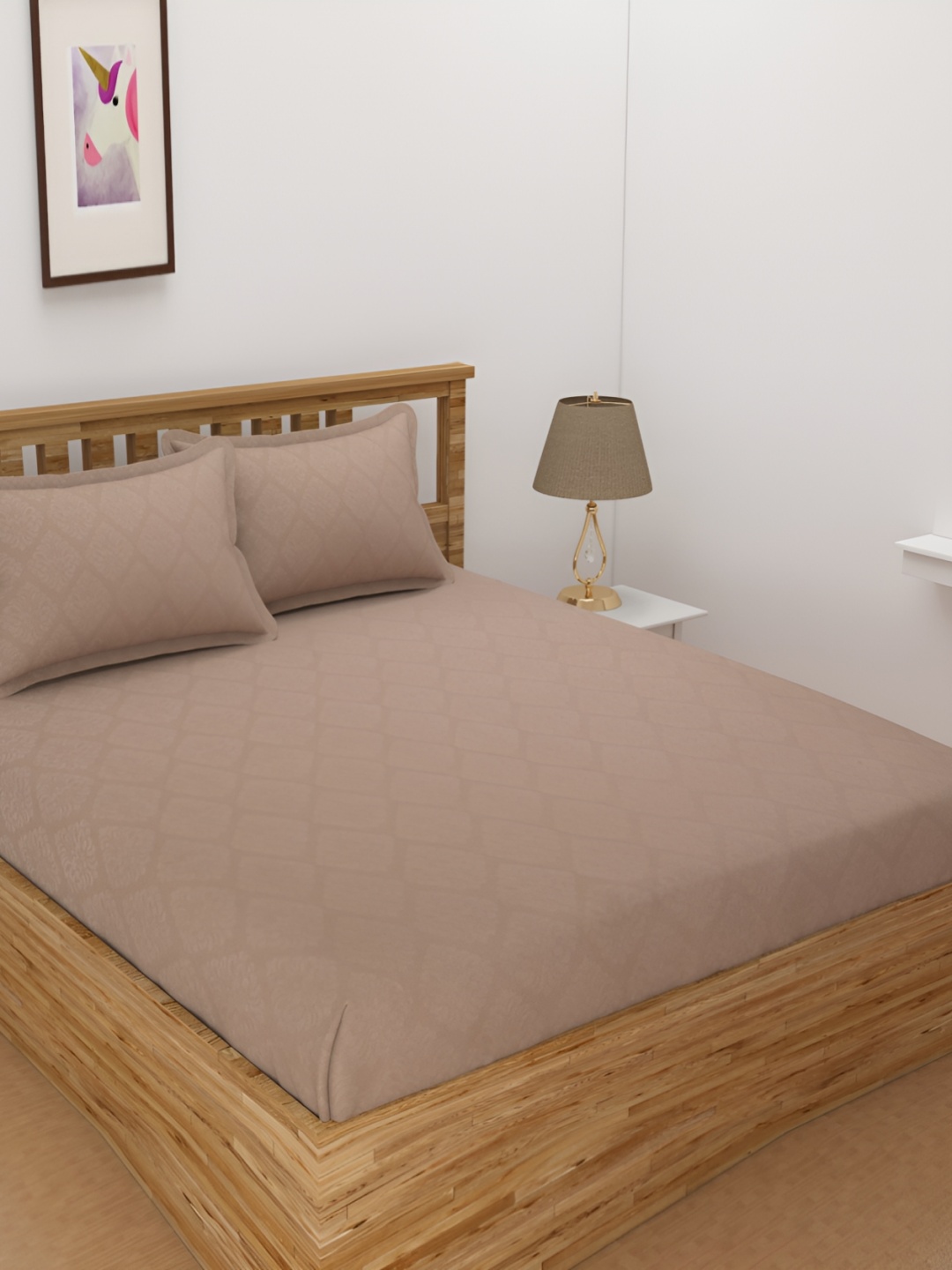 Bromwick Brown Ethnic Motifs Cotton 210 TC Fitted Crib Bedsheet With 2 Pillow Covers
Bromwick Brown Ethnic Motifs Cotton 210 TC Fitted Crib Bedsheet With 2 Pillow Covers