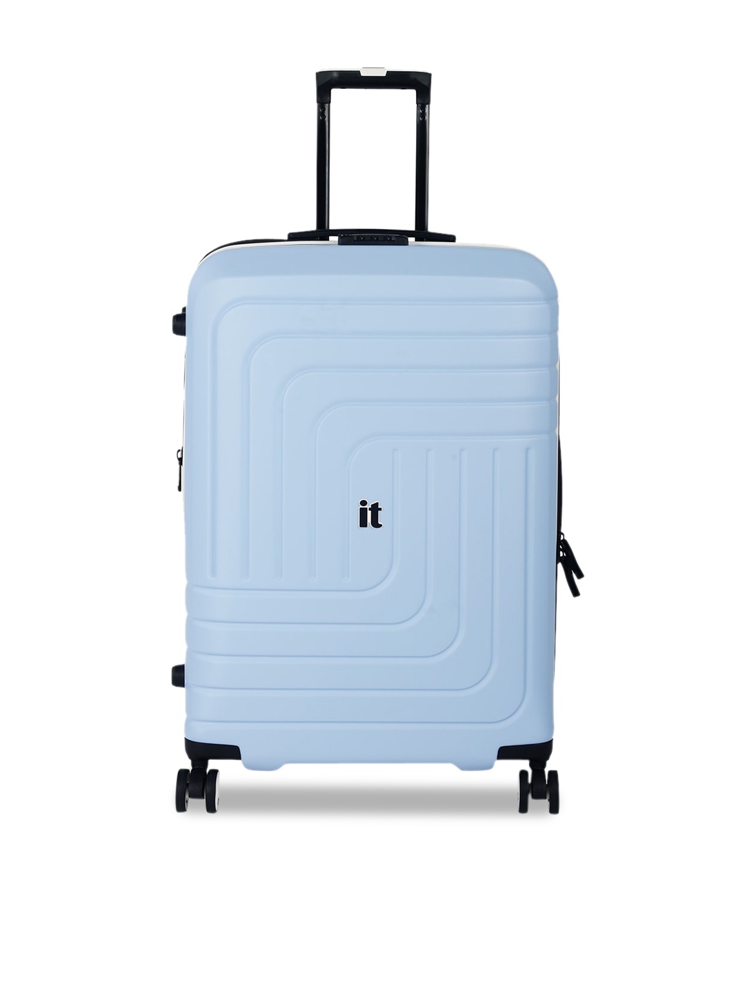 IT luggage Convolved Textured 24 inches 360-Degree Rotation Hard-Sided Trolley Bag, Blue
IT luggage Convolved Textured 24 inches 360-Degree Rotation Hard-Sided Trolley Bag, Blue
