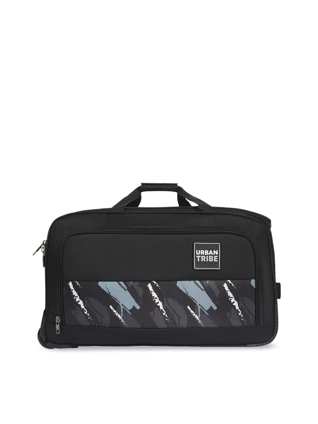 URBAN TRIBE Soft-Sided Large Duffel Trolley Bag, Black
URBAN TRIBE Soft-Sided Large Duffel Trolley Bag, Black