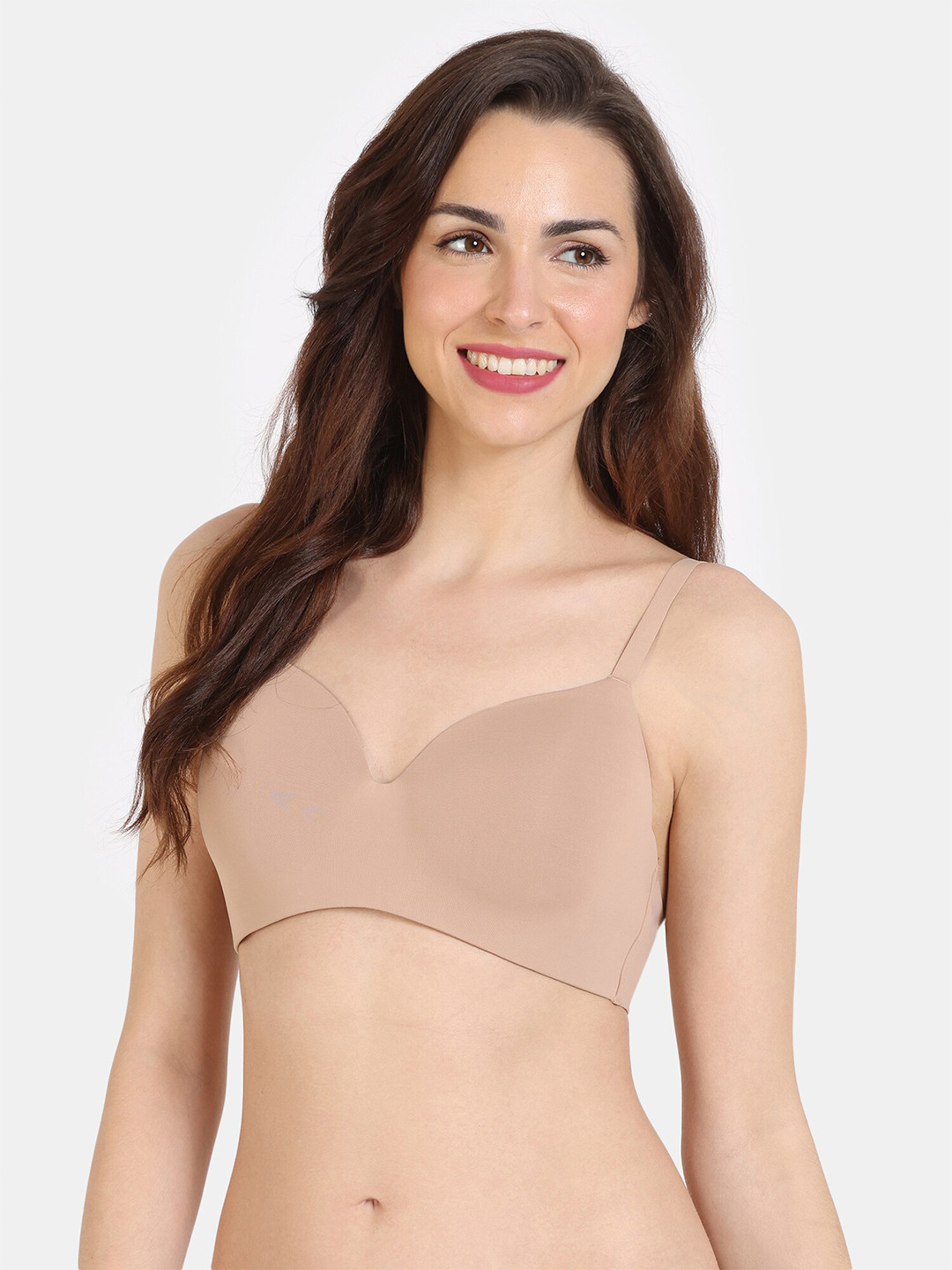 Zivame Medium Coverage Underwired Lightly Padded T-shirt Bra With All Day Comfort, Beige
Zivame Medium Coverage Underwired Lightly Padded T-shirt Bra With All Day Comfort, Beige