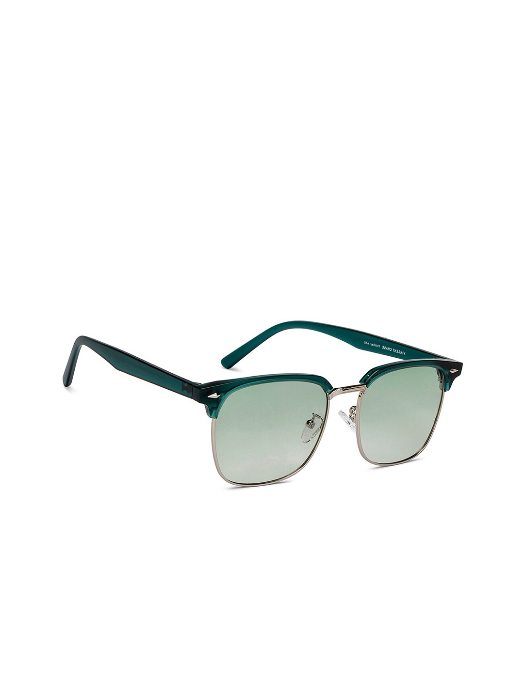 Vincent Chase by Lenskart Unisex Browline Sunglasses with Polarised and UV Protected Lens 212299, Green
Vincent Chase by Lenskart Unisex Browline Sunglasses with Polarised and UV Protected Lens 212299, Green