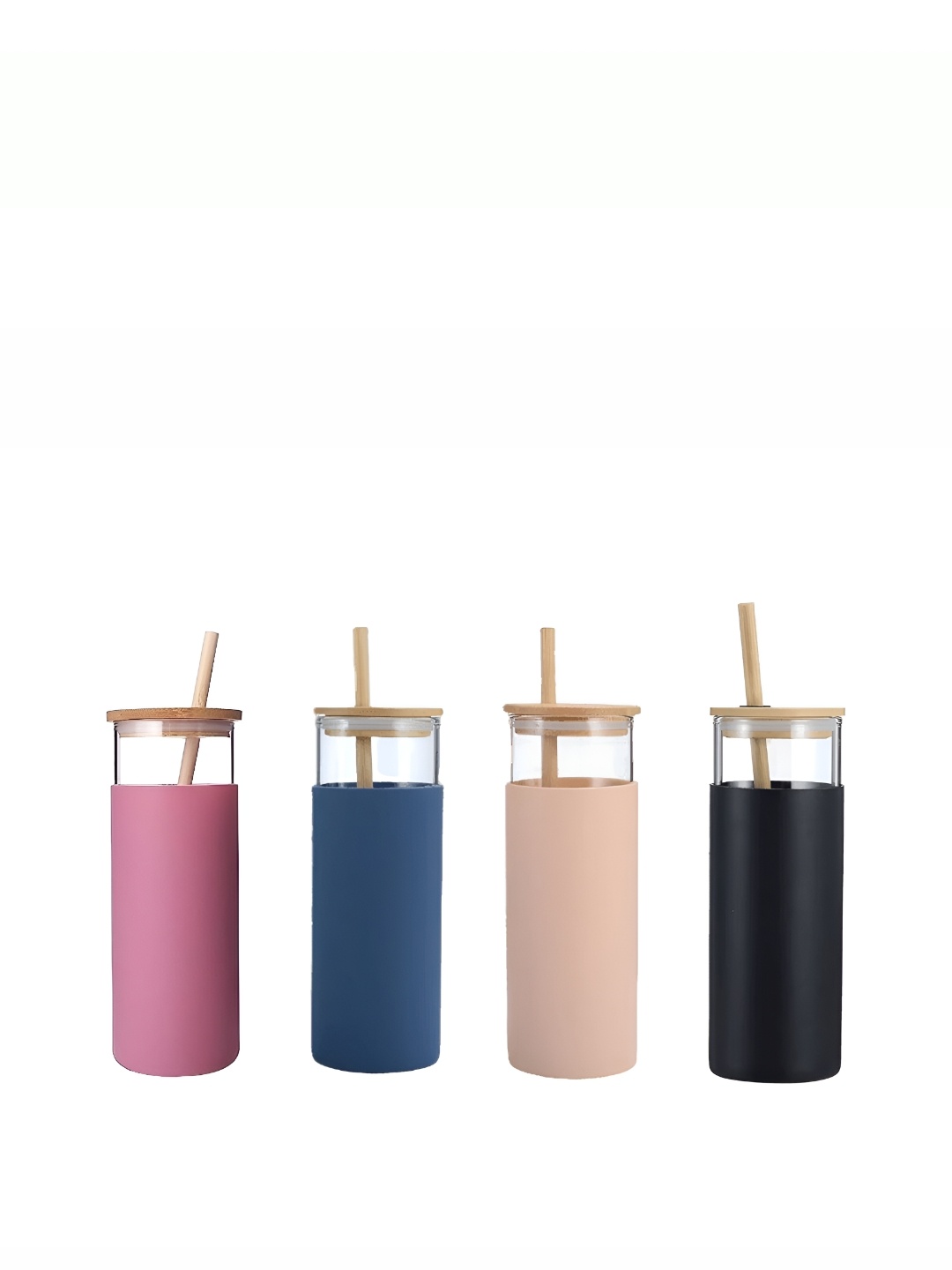 Welour Kids Multicolor 4Pcs Leak Proof & BPA Free Glass Water Bottles 450ml, Pink
Welour Kids Multicolor 4Pcs Leak Proof & BPA Free Glass Water Bottles 450ml, Pink