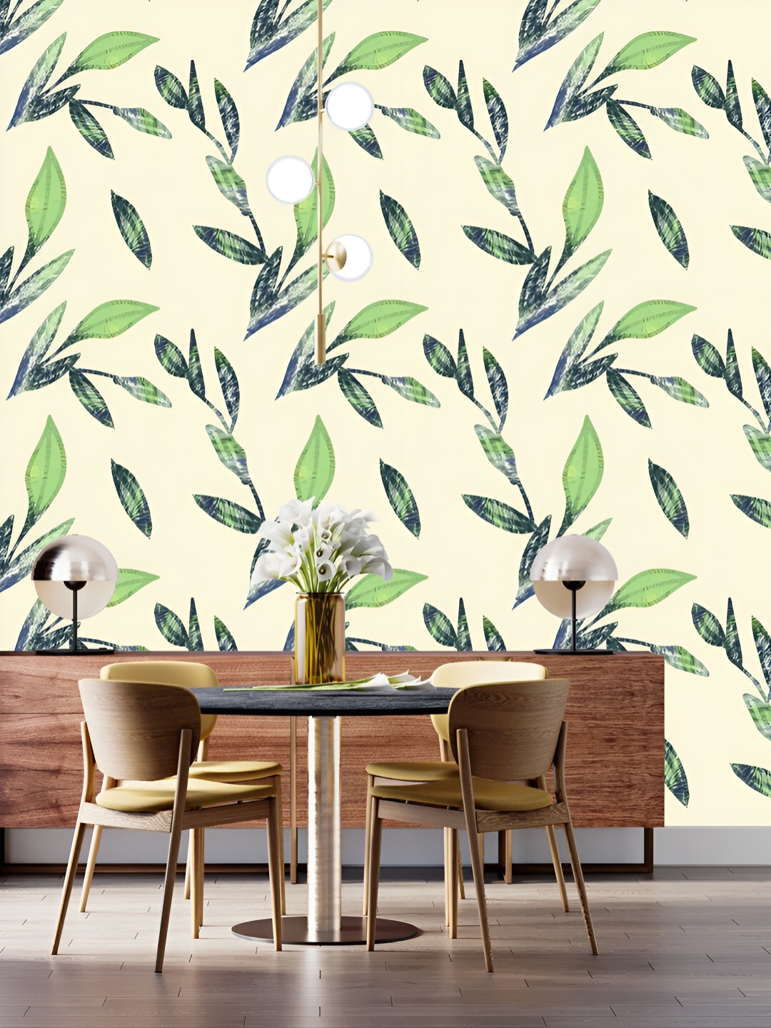 DWELLSINDIA Yellow & Green Leaves Pattern Self Adhesive Waterproof Removable Wallpaper
DWELLSINDIA Yellow & Green Leaves Pattern Self Adhesive Waterproof Removable Wallpaper