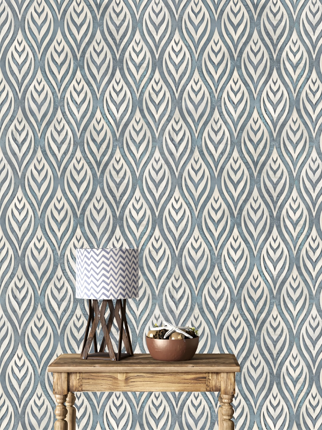 DWELLSINDIA White & Grey Abstract Pattern Self Adhesive Waterproof Removable Wallpaper, Na
DWELLSINDIA White & Grey Abstract Pattern Self Adhesive Waterproof Removable Wallpaper, Na