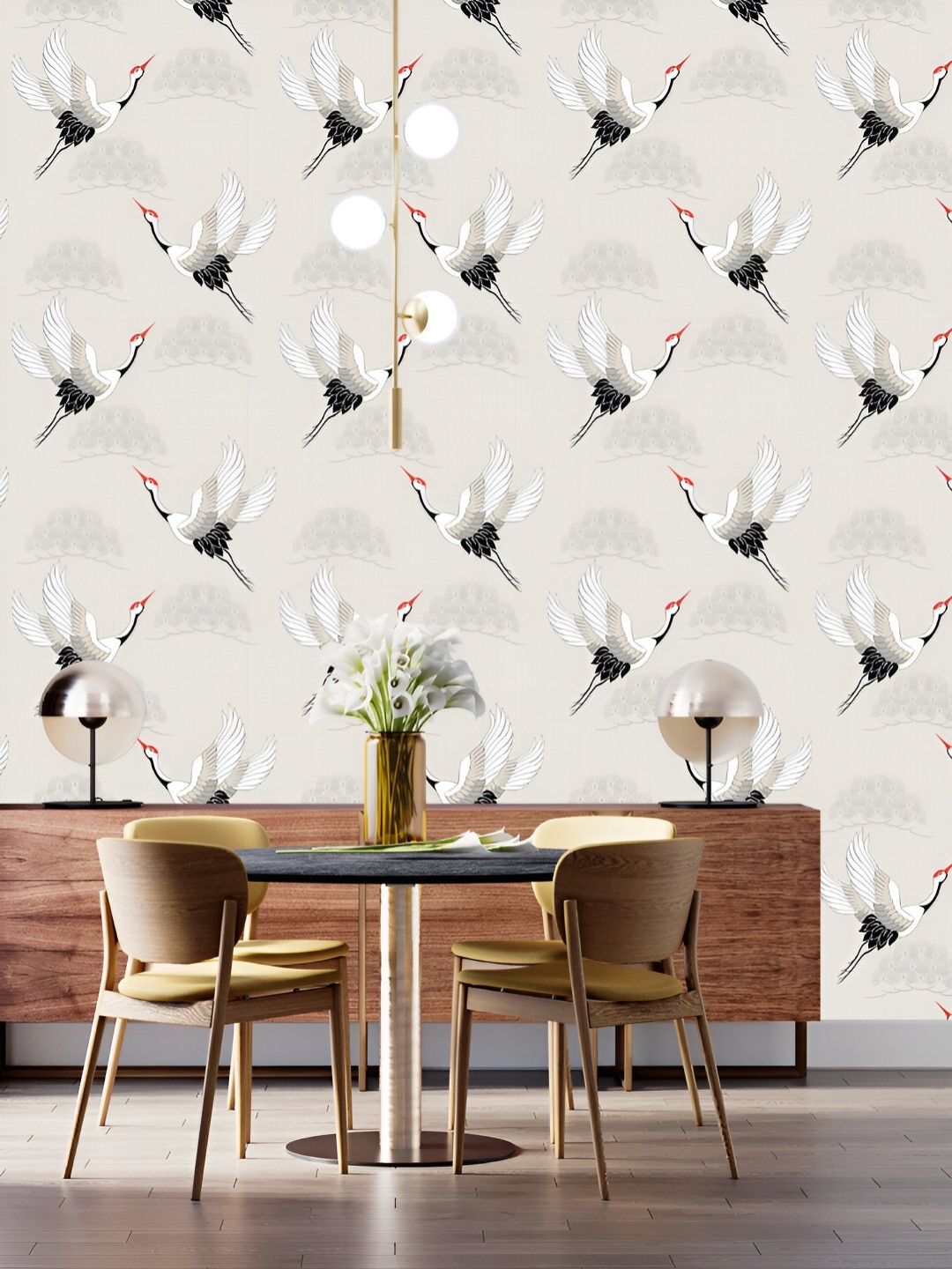 DWELLSINDIA Beige & White Flying Bird Printed Self Adhesive Waterproof Removable Wallpaper
DWELLSINDIA Beige & White Flying Bird Printed Self Adhesive Waterproof Removable Wallpaper