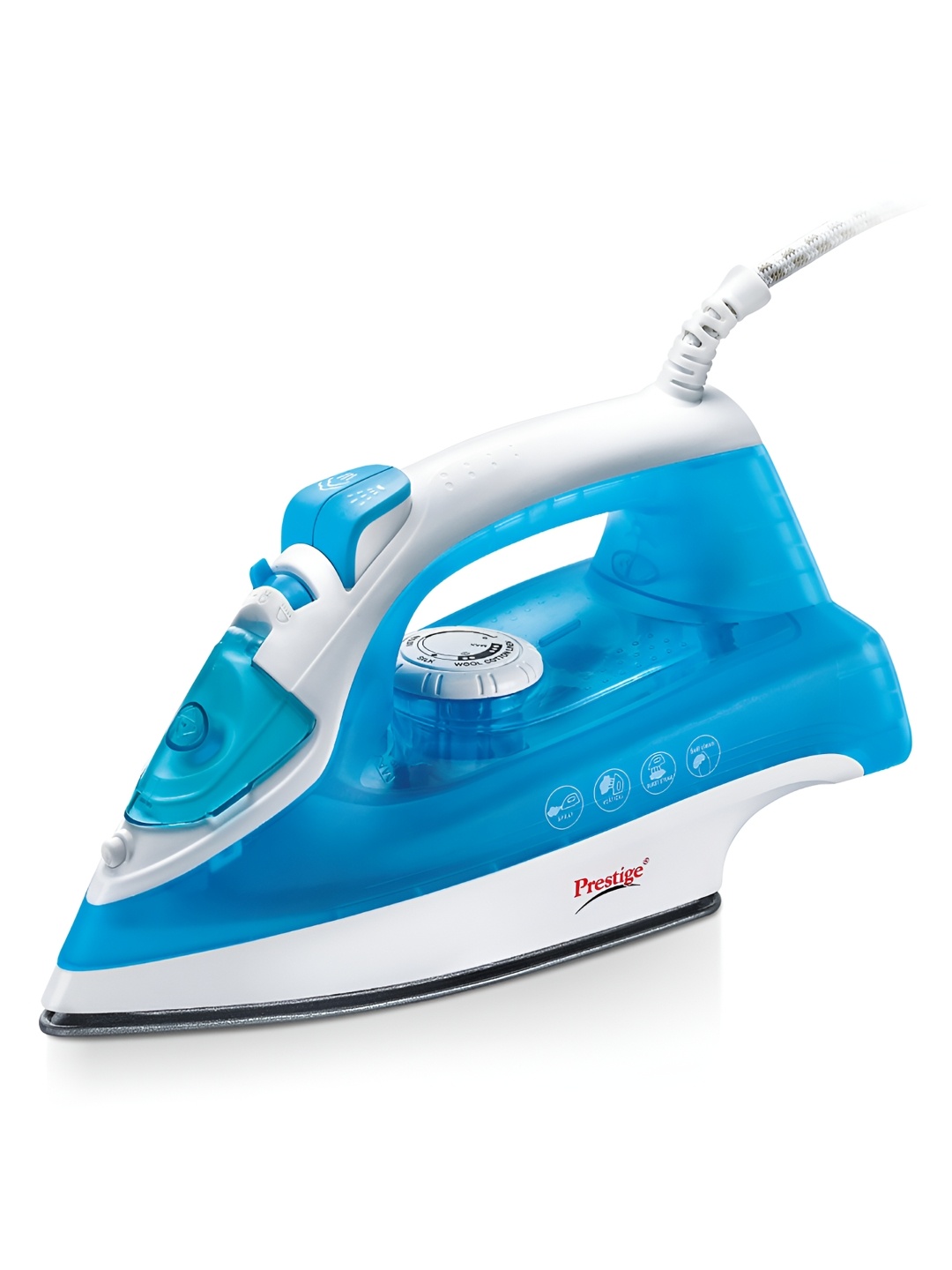 Prestige Magic Steam Iron PSI 12 Blue & White 1600W Non Stick Coated Sole Plate 1600W
Prestige Magic Steam Iron PSI 12 Blue & White 1600W Non Stick Coated Sole Plate 1600W