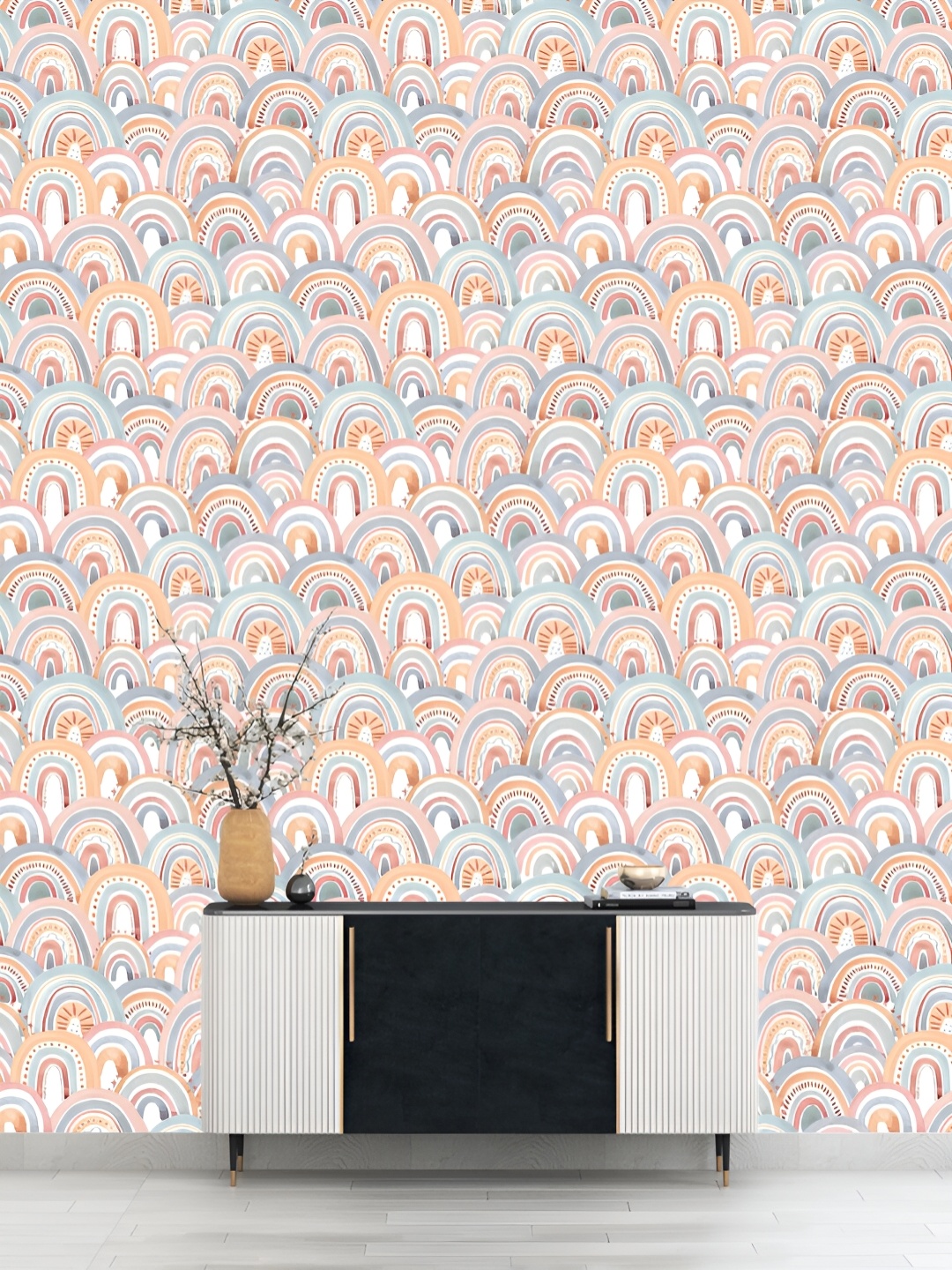 DWELLSINDIA Grey & Orange Abstract Printed Self Adhesive Waterproof Removable Wallpaper
DWELLSINDIA Grey & Orange Abstract Printed Self Adhesive Waterproof Removable Wallpaper