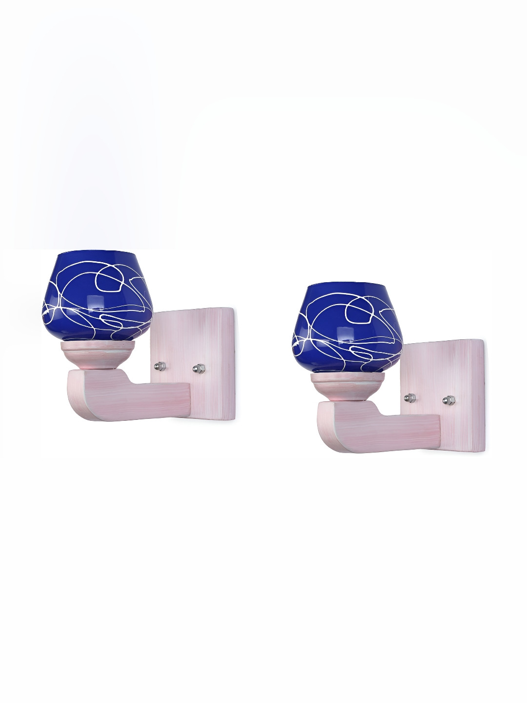 Afast Blue & White 2 Pieces Printed Contemporary Glass Wall Lamps
Afast Blue & White 2 Pieces Printed Contemporary Glass Wall Lamps