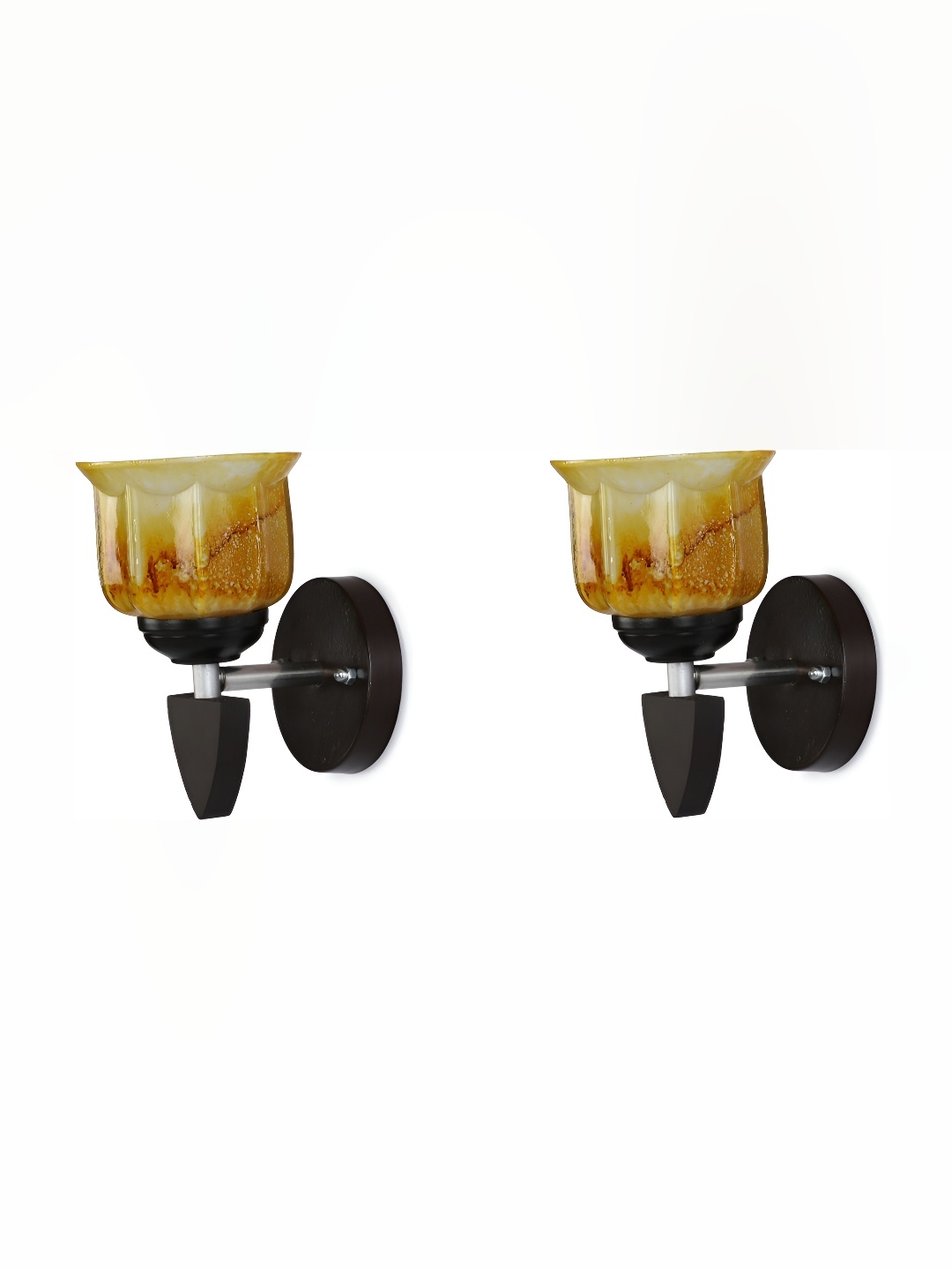 Afast Yellow & Black 2 Pieces Printed Abstract Shaped Glass Contemporary Wall Lamps
Afast Yellow & Black 2 Pieces Printed Abstract Shaped Glass Contemporary Wall Lamps