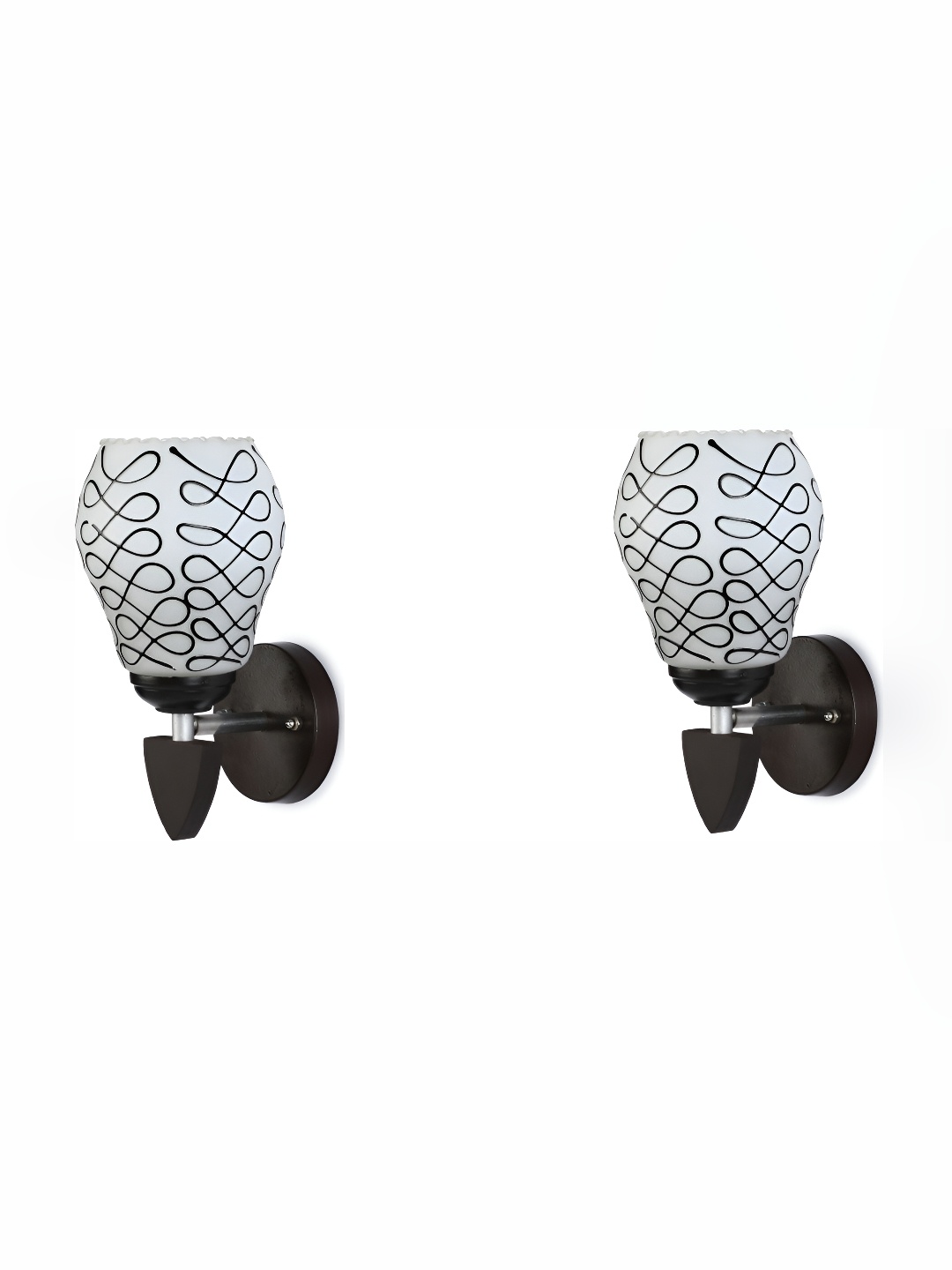 Afast White & Black 2 Pieces Printed Abstract Shaped Glass Contemporary Wall Lamps
Afast White & Black 2 Pieces Printed Abstract Shaped Glass Contemporary Wall Lamps