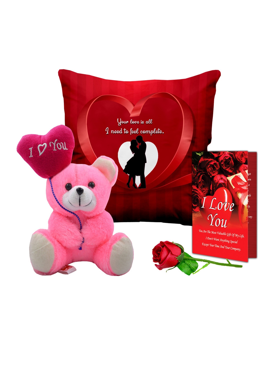 ME & YOU Red & Pink 4 Pieces Printed Home Gift Sets 
ME & YOU Red & Pink 4 Pieces Printed Home Gift Sets