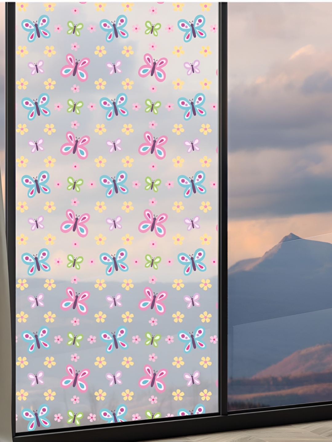 CVANU Transparent & Pink Butterfly Printed Self-Adhesive Waterproof Window Film Sticker
CVANU Transparent & Pink Butterfly Printed Self-Adhesive Waterproof Window Film Sticker