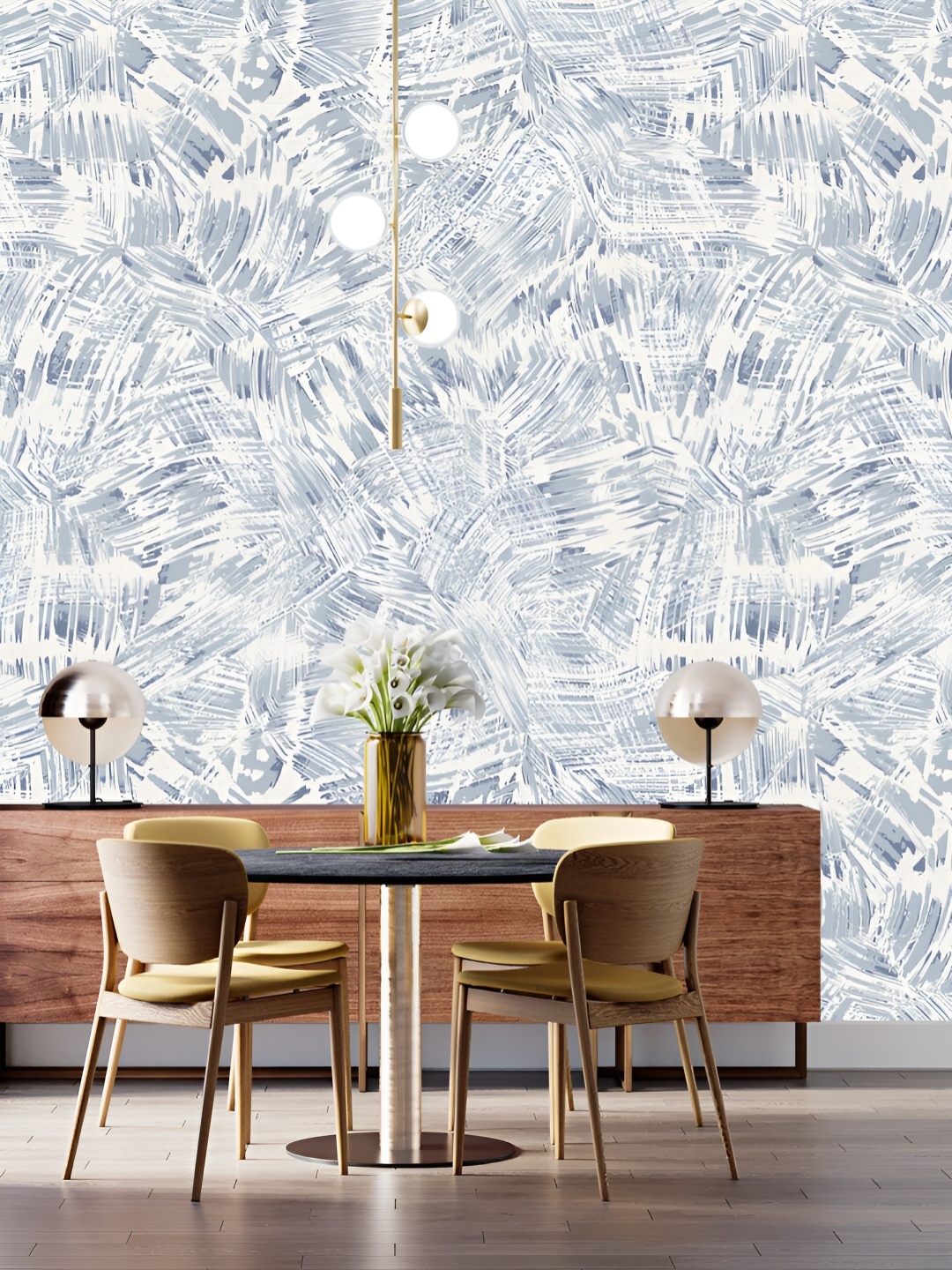 DWELLSINDIA White & Blue Abstract Pattern Self Adhesive Waterproof Removable Wallpaper
DWELLSINDIA White & Blue Abstract Pattern Self Adhesive Waterproof Removable Wallpaper