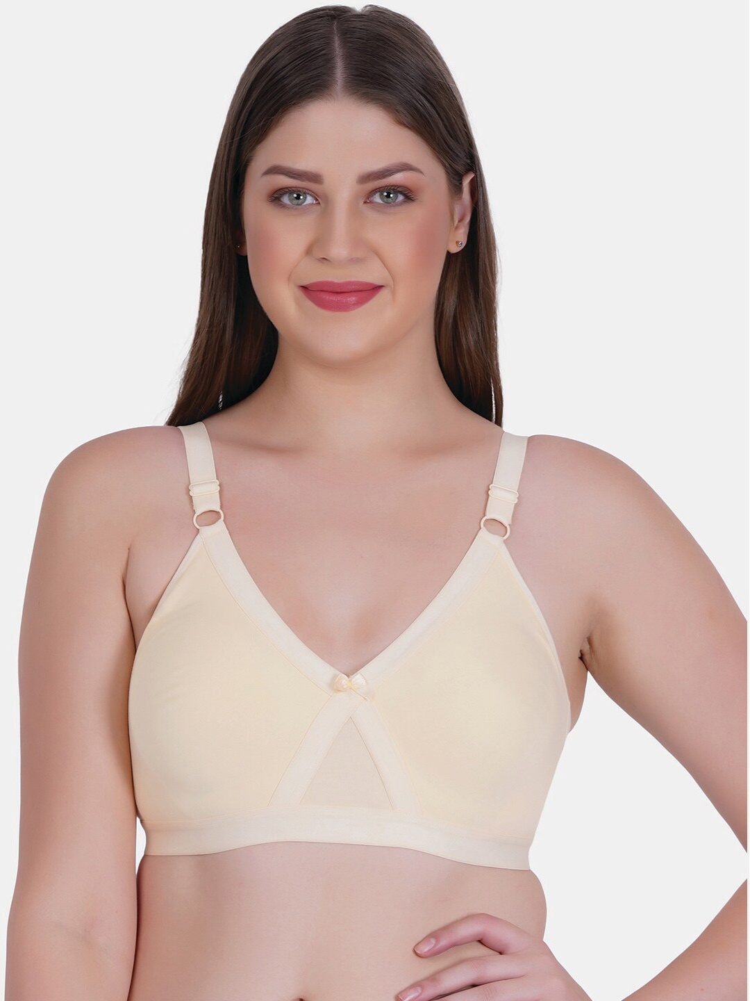 Reveira Mould Dry Fit Full Coverage Non Padded T-shirt Bra With All Day Comfort, Beige
Reveira Mould Dry Fit Full Coverage Non Padded T-shirt Bra With All Day Comfort, Beige