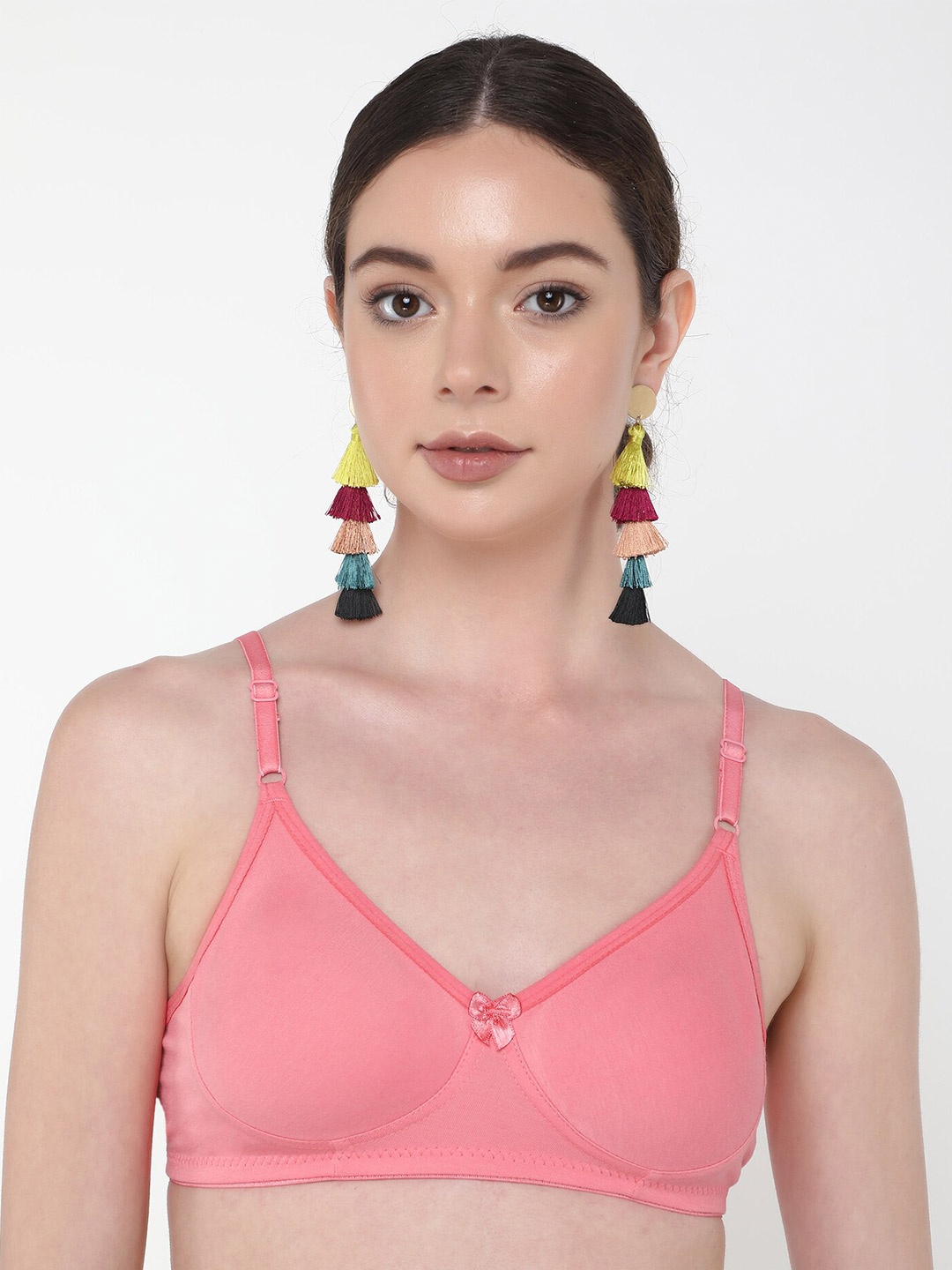 LULU & SKY Medium Coverage Non-Wired Non Padded Everyday Bra With All Day Comfort, Pink
LULU & SKY Medium Coverage Non-Wired Non Padded Everyday Bra With All Day Comfort, Pink