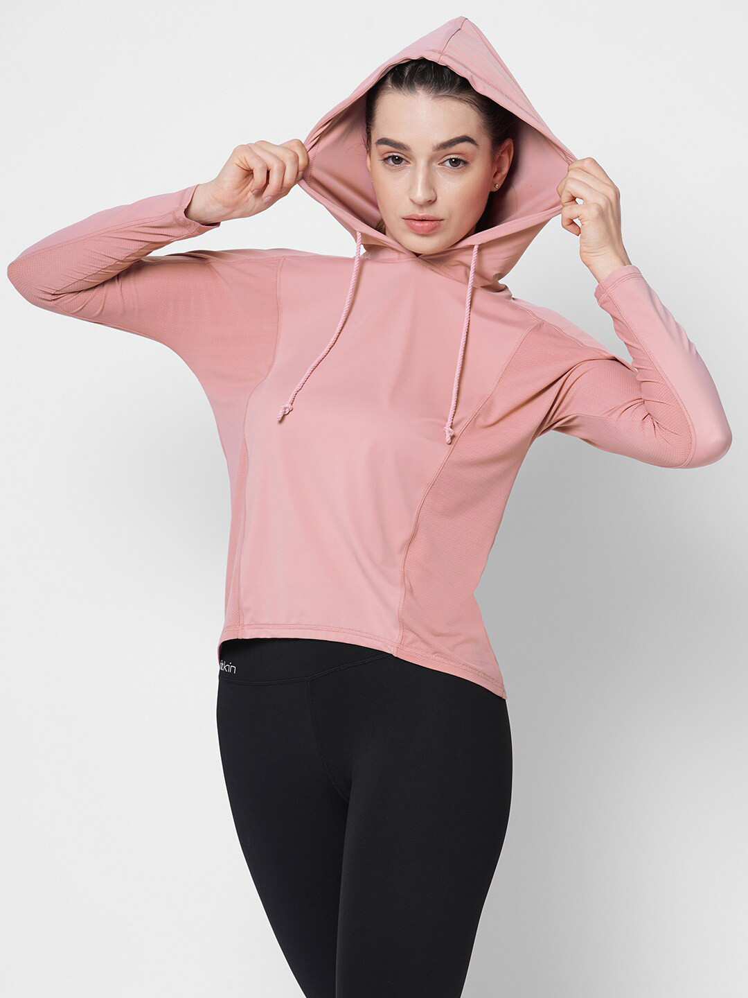Fitkin Pink Hooded Top 
Fitkin Pink Hooded Top