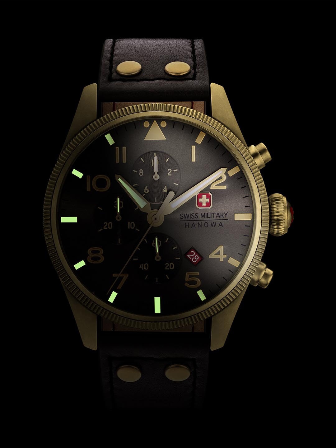 SWISS MILITARY HANOWA Men Thunderbolt Analogue Chronograph Watch SMWGC0000410, Grey
SWISS MILITARY HANOWA Men Thunderbolt Analogue Chronograph Watch SMWGC0000410, Grey