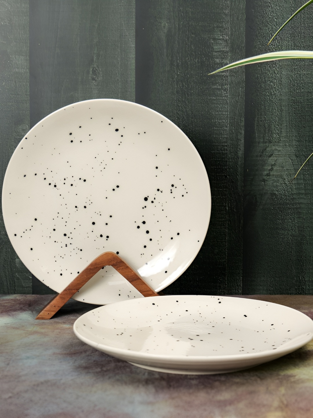 ARTYSTA BEAUTIFYING LIVES Cream & Black 2 Pieces Printed Ceramic Glossy Dinner Plates
ARTYSTA BEAUTIFYING LIVES Cream & Black 2 Pieces Printed Ceramic Glossy Dinner Plates