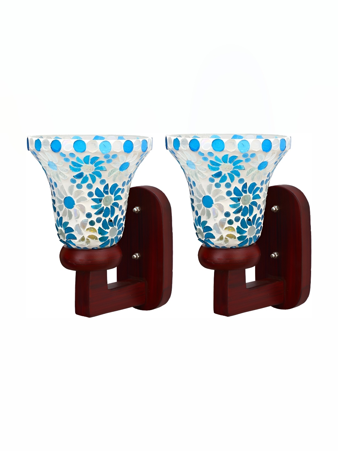 Afast White & Blue 2 Pieces Printed Abstract Shaped Contemporary Glass Wall Lamps
Afast White & Blue 2 Pieces Printed Abstract Shaped Contemporary Glass Wall Lamps