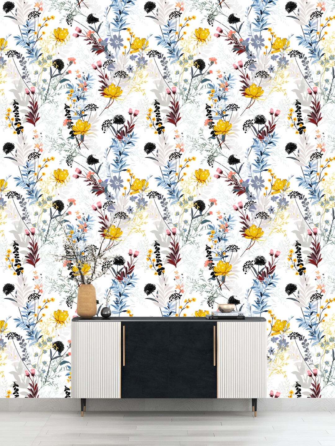 DWELLSINDIA White & Yellow Floral Self-adhesive Waterproof & Scratch Resistant Wallpaper
DWELLSINDIA White & Yellow Floral Self-adhesive Waterproof & Scratch Resistant Wallpaper